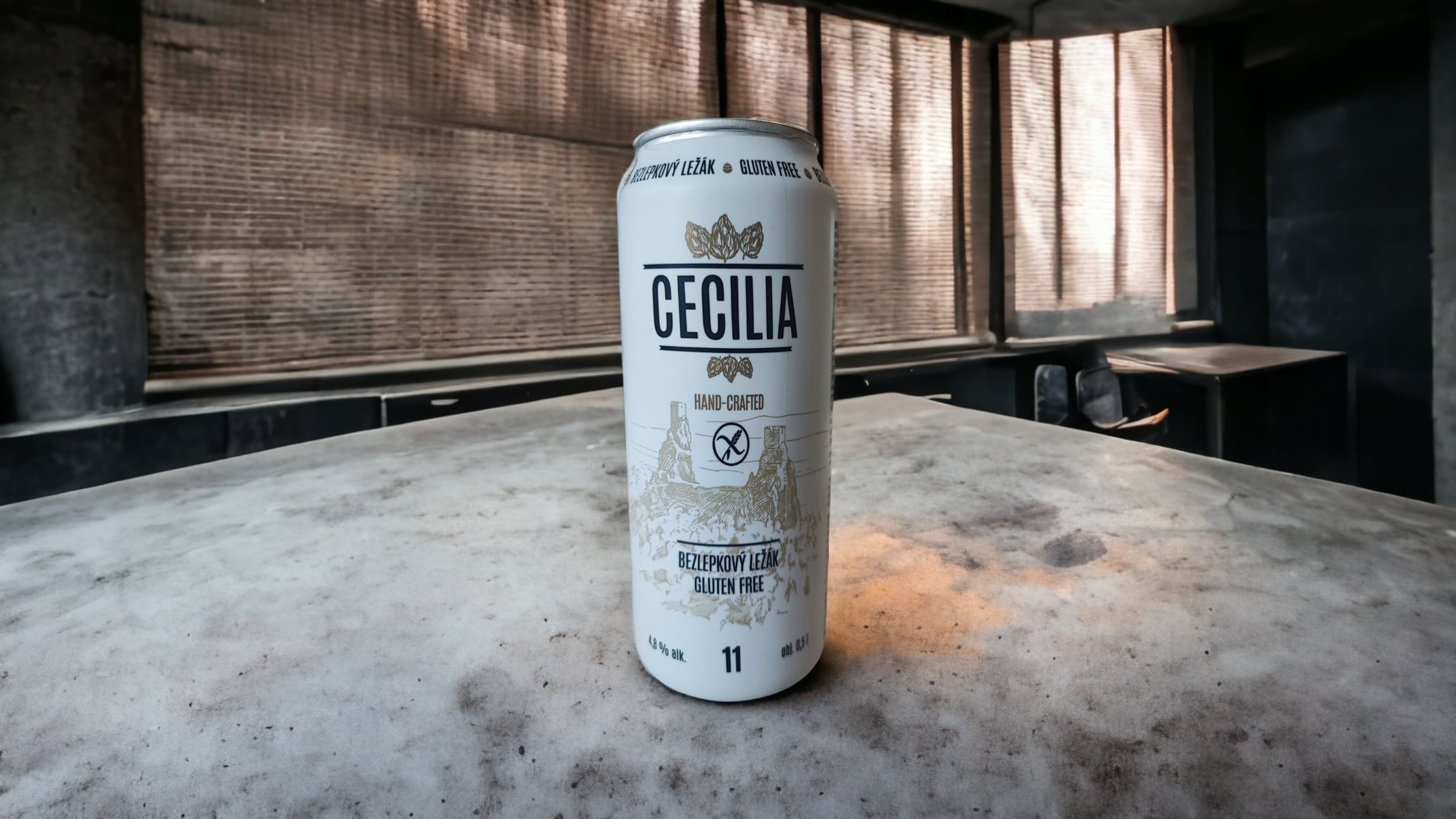 Cecilia Bezlepkový ležák v plechu 500 ml