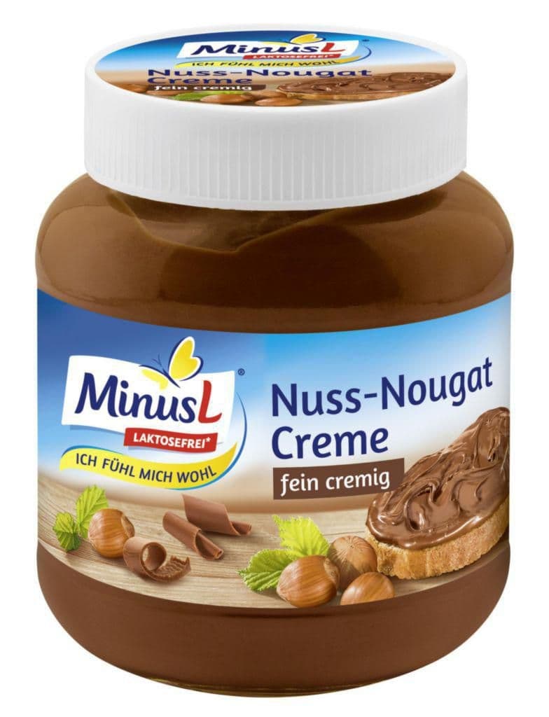 MinusL Oříškovo-nugátová pomazánka 400g