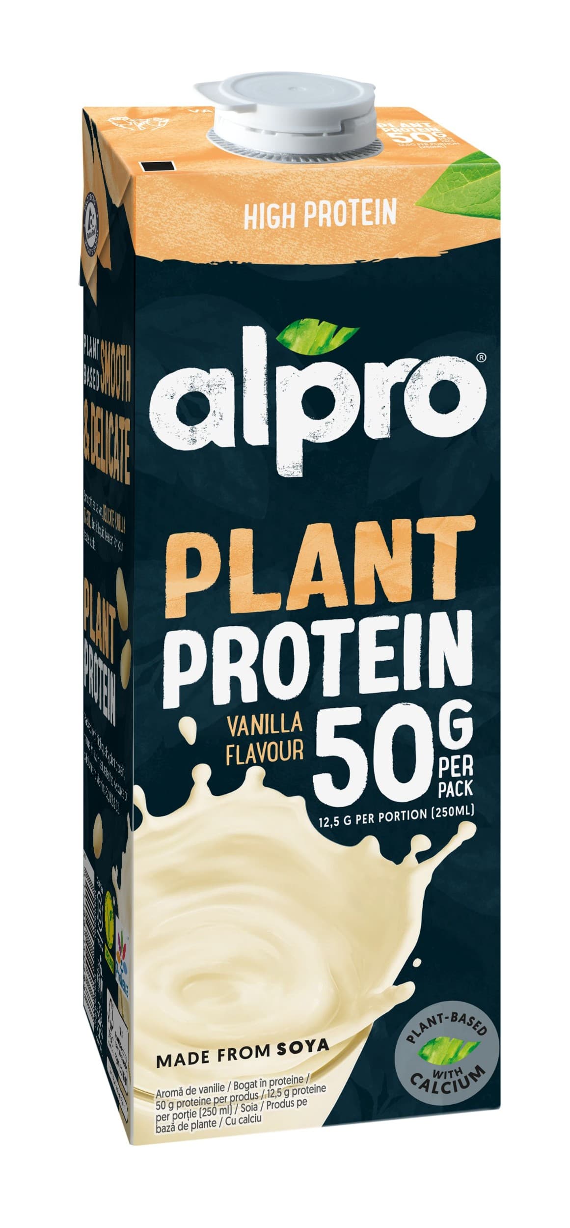 ALPRO High Protein Sójový nápoj s vanilkovou příchutí 1l