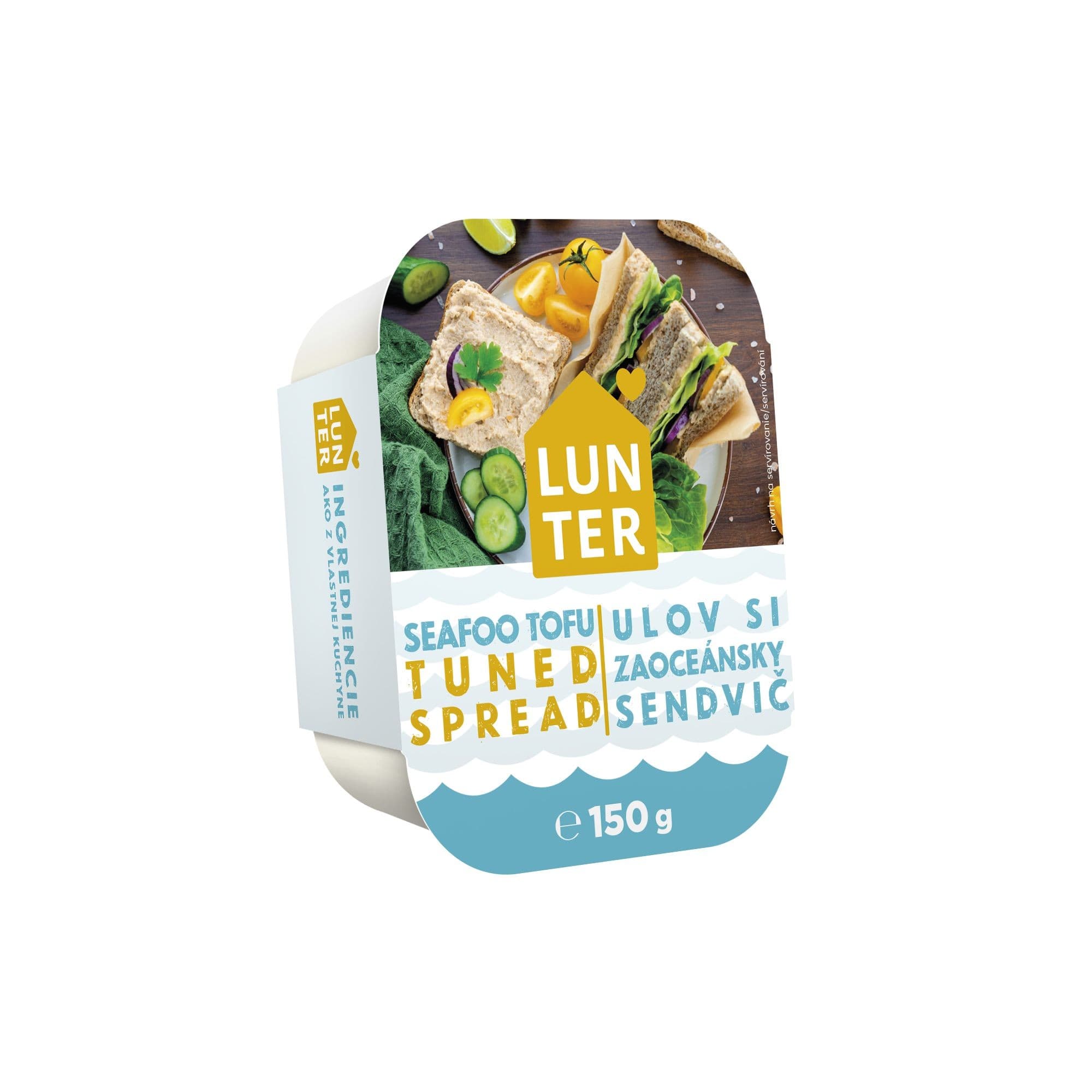 Lunter Seafoo Tofu Tuned spread 150g