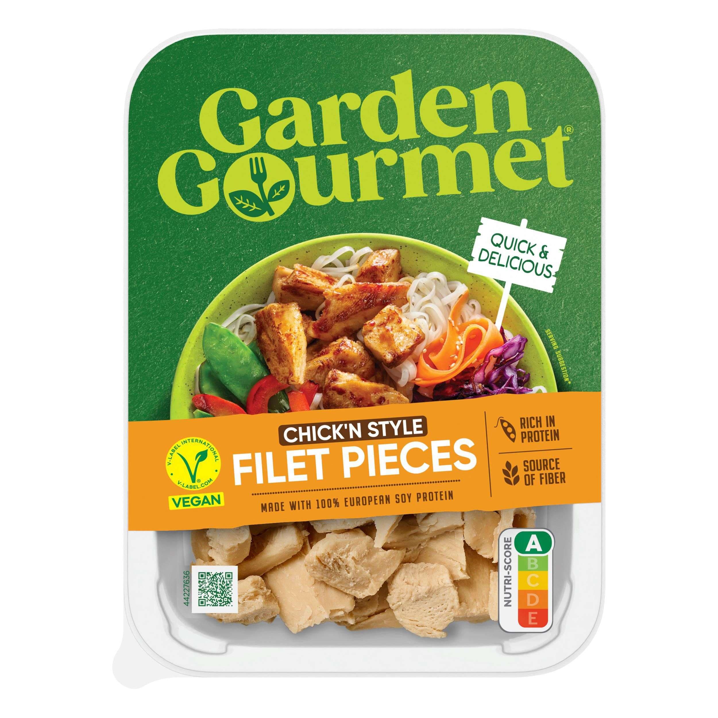 Garden Gourmet Veganské Veggie nudličky vanička 160 g