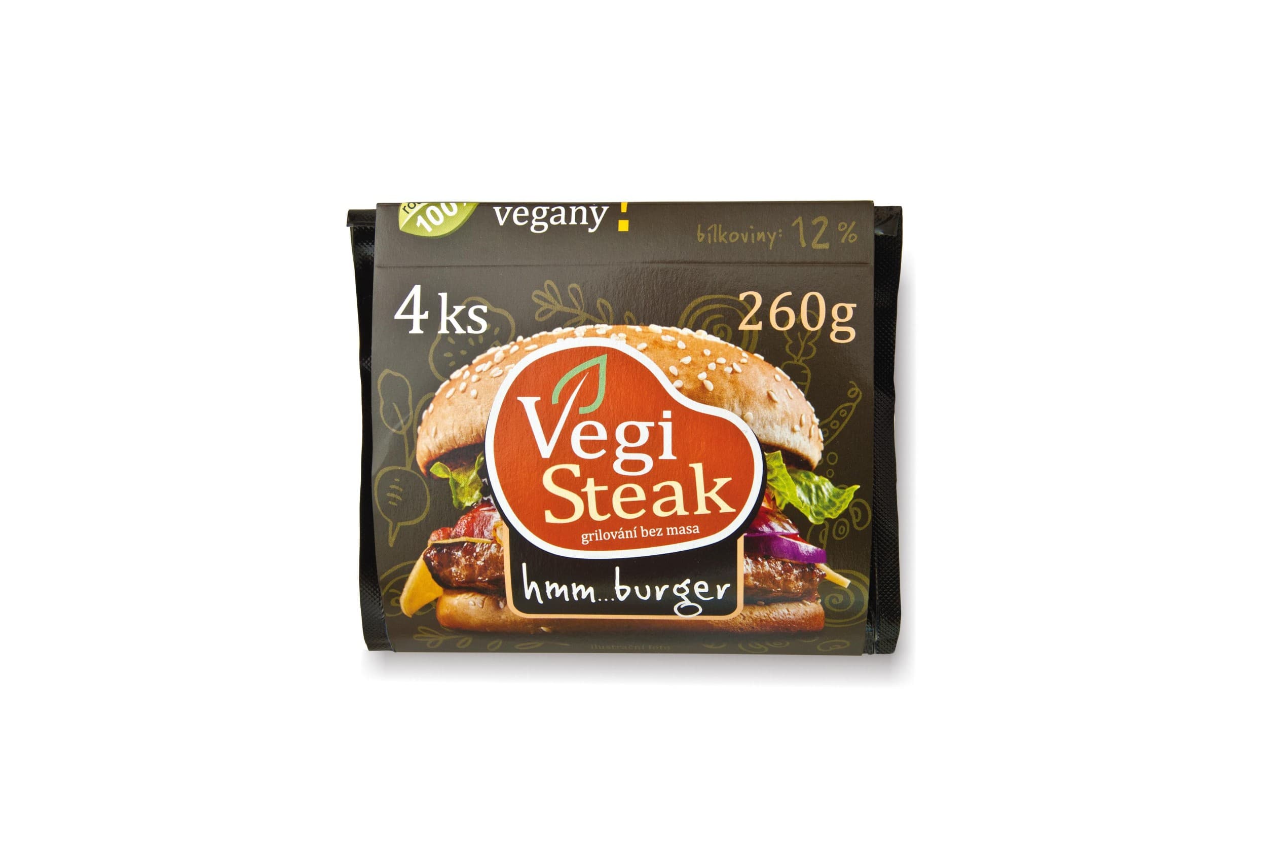 Veto Vegi Steak hmm...burger 4ks 260g