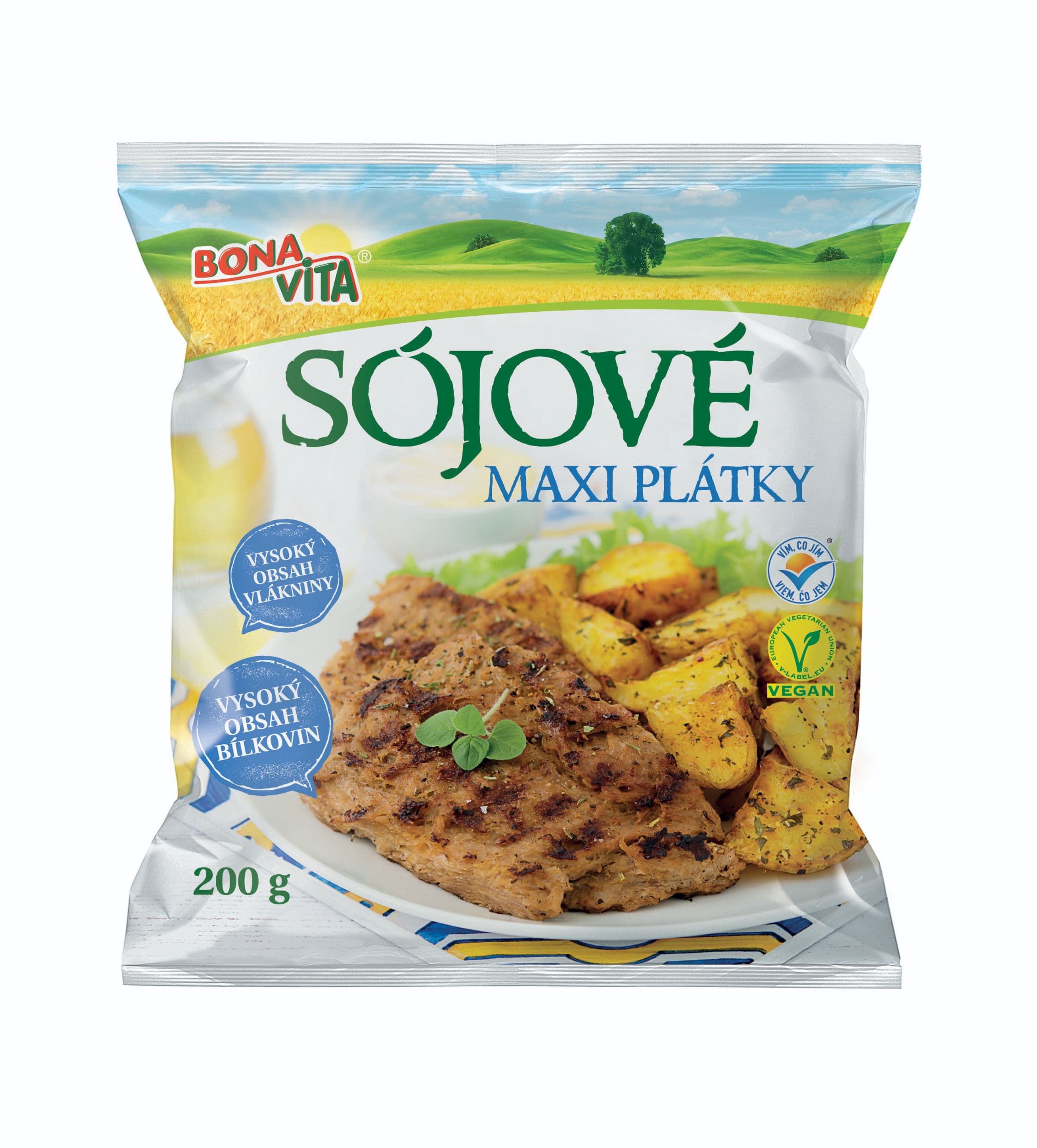 Bona Vita Maxi Sójové plátky 200 g