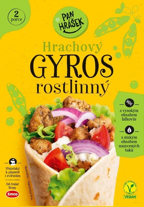 Pan Hrášek Hrachový gyros 180g