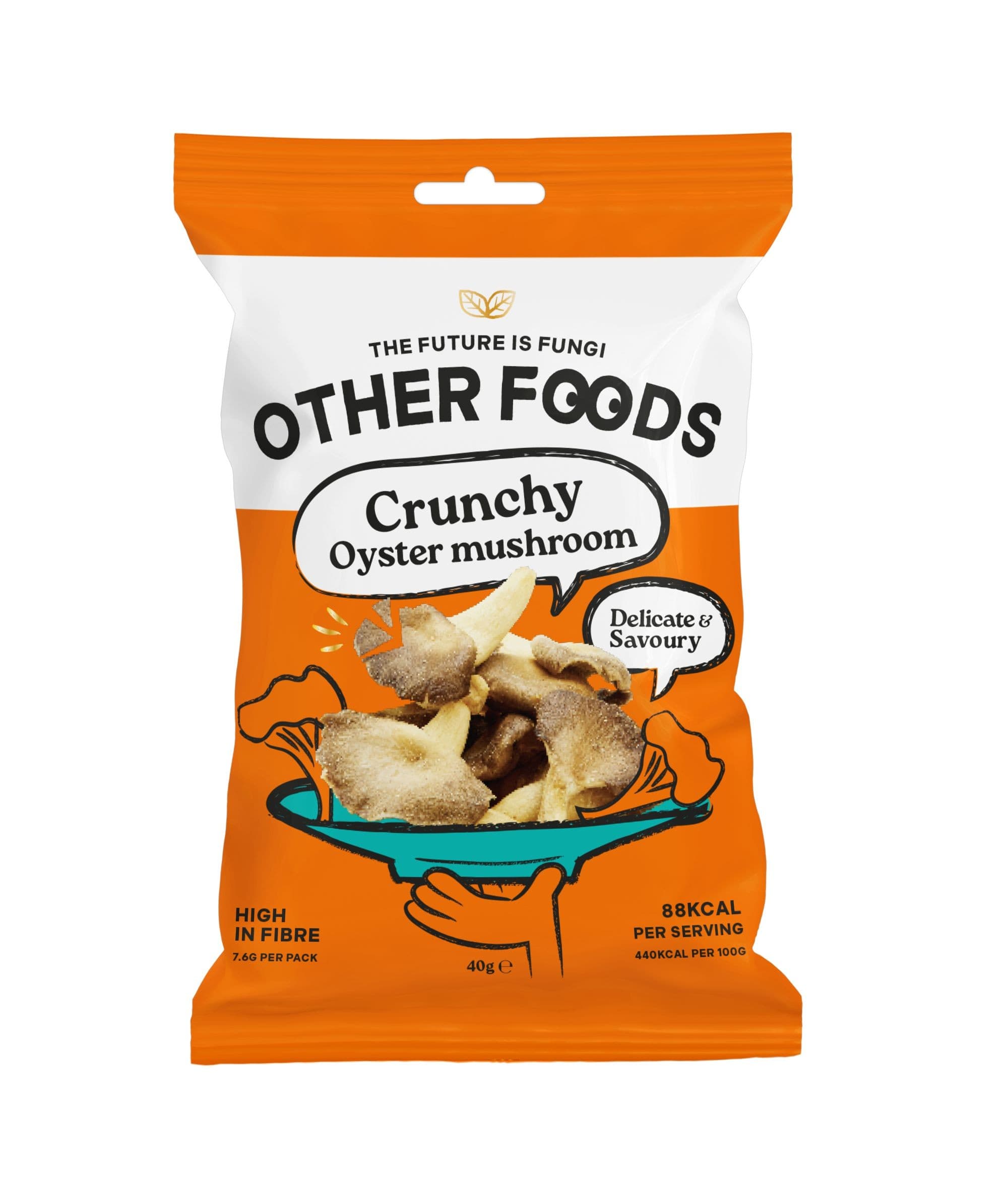 Other foods Křupavé houbové chipsy z hlívy ústřičné 40g