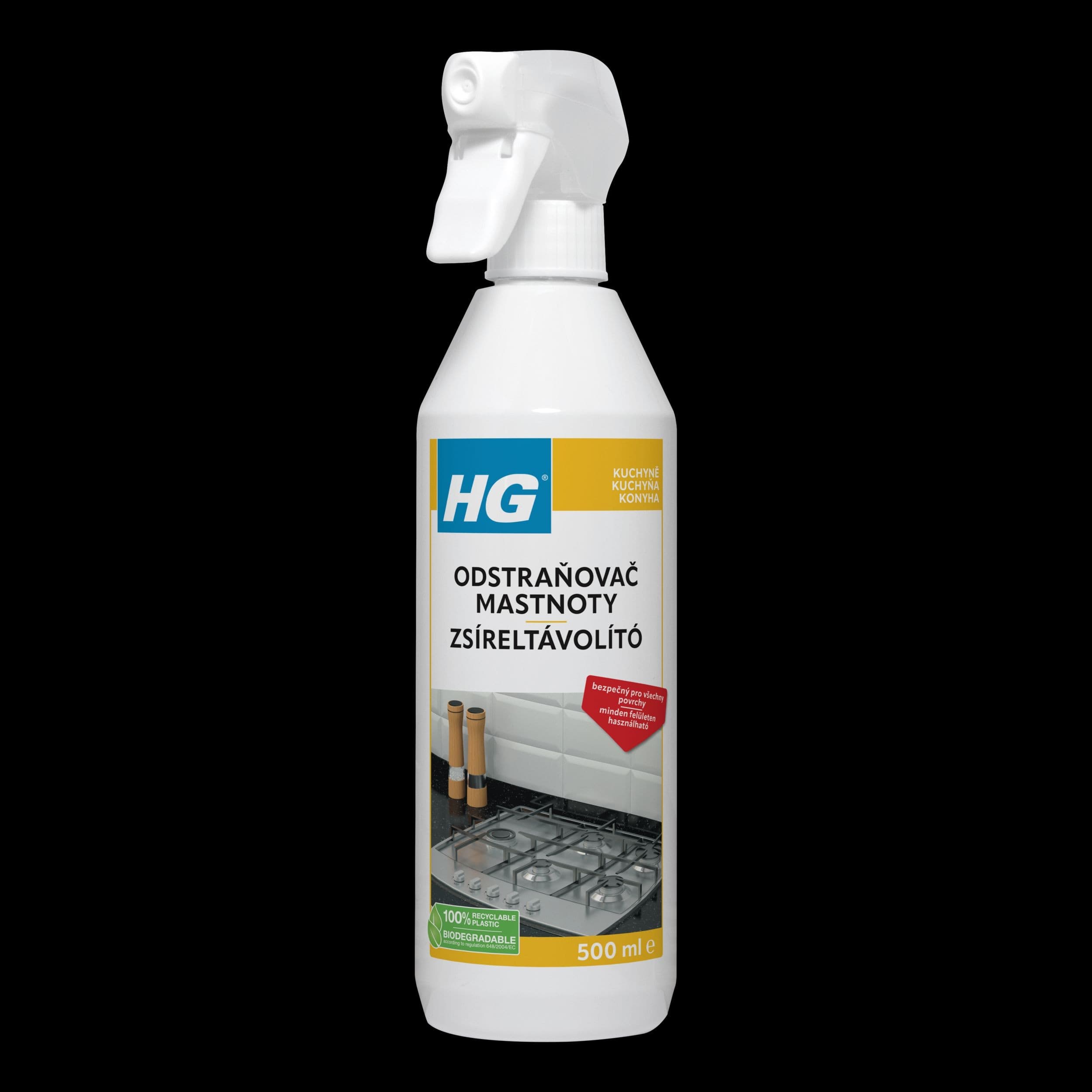 HG Kuchyňský odstraňovač mastnoty 500 ml