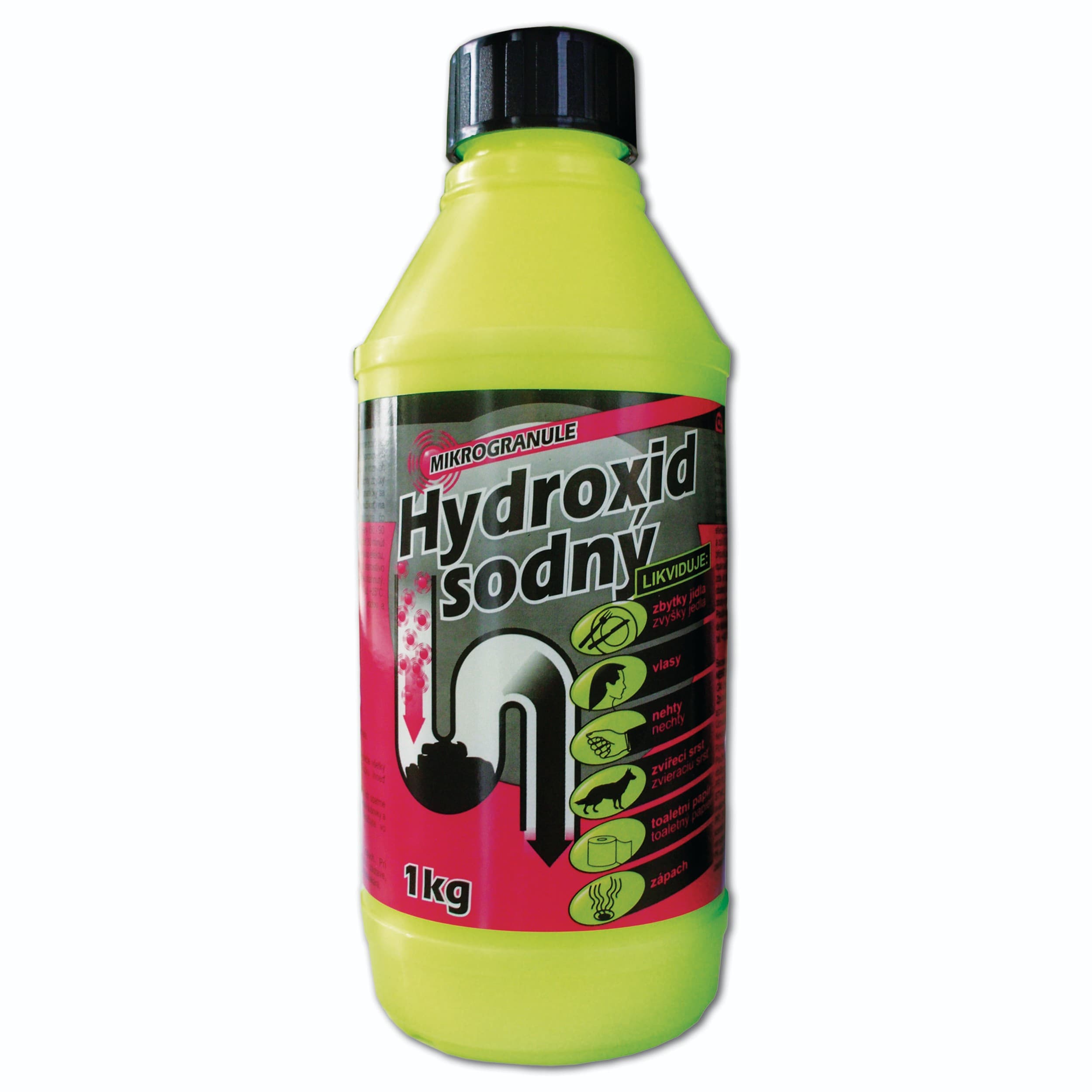 Hydroxid sodný microgranule 1 kg