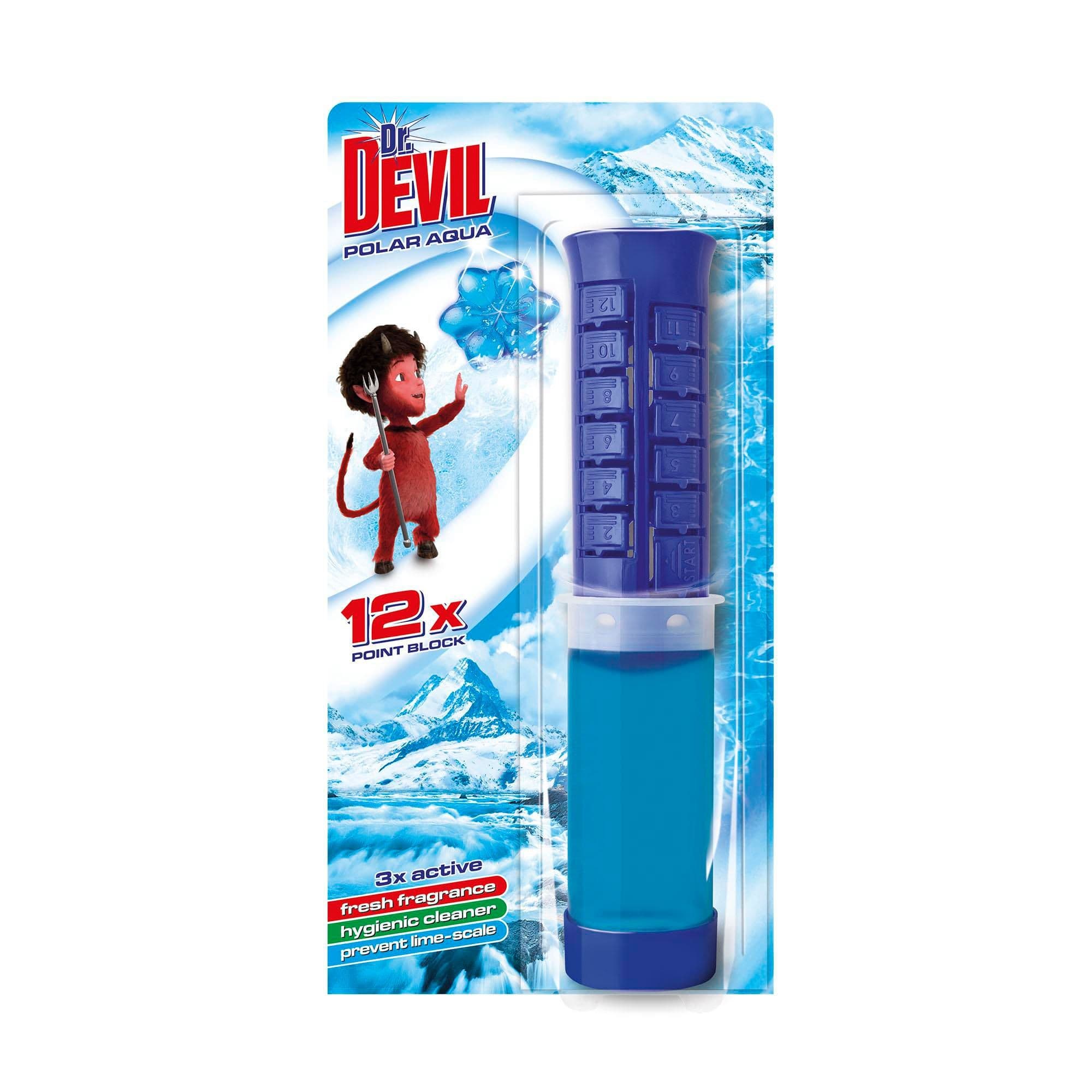 Dr.Devil Polar Aqua 3v1 WC point block 75 ml