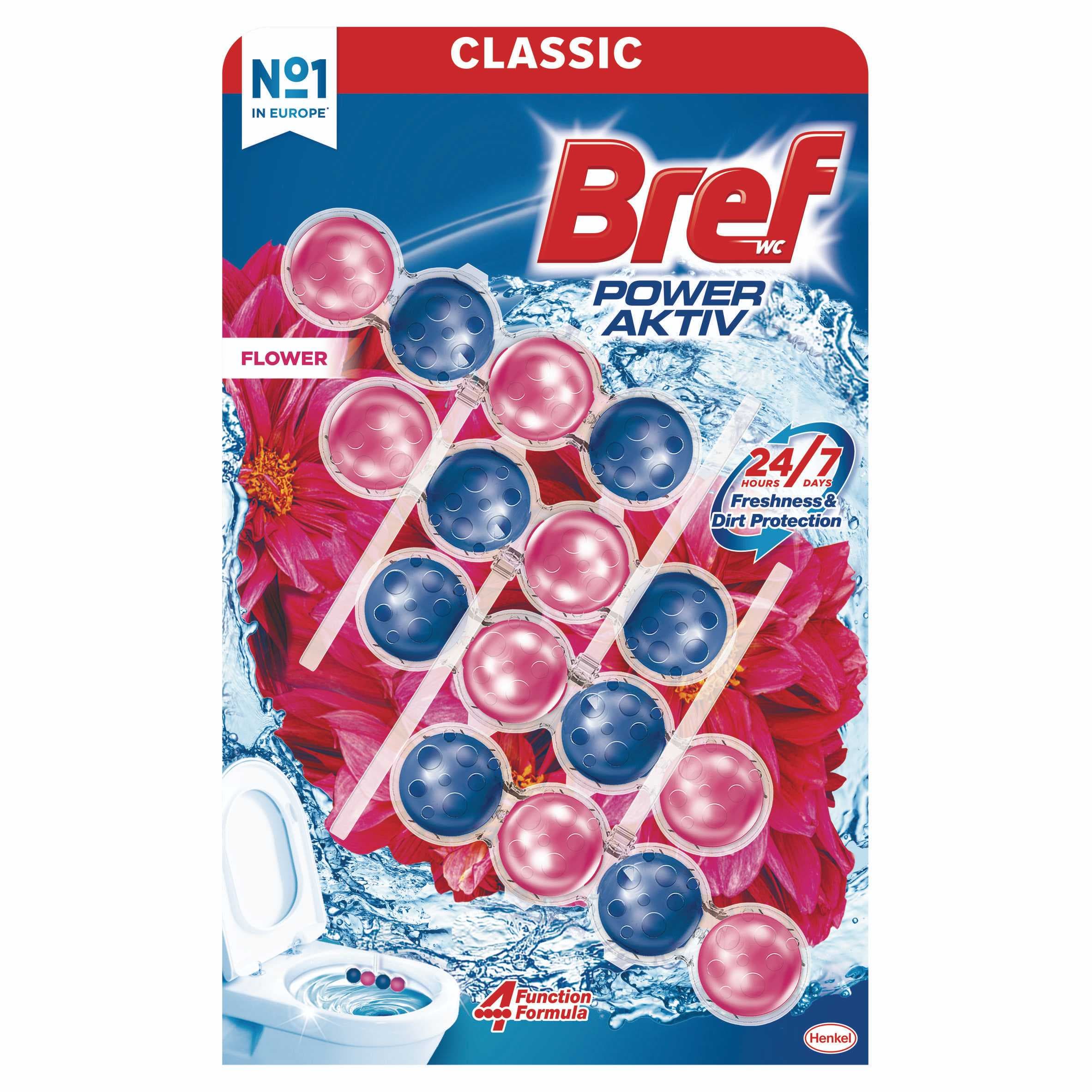 Bref Power Aktiv Quattro Flower 4x50g
