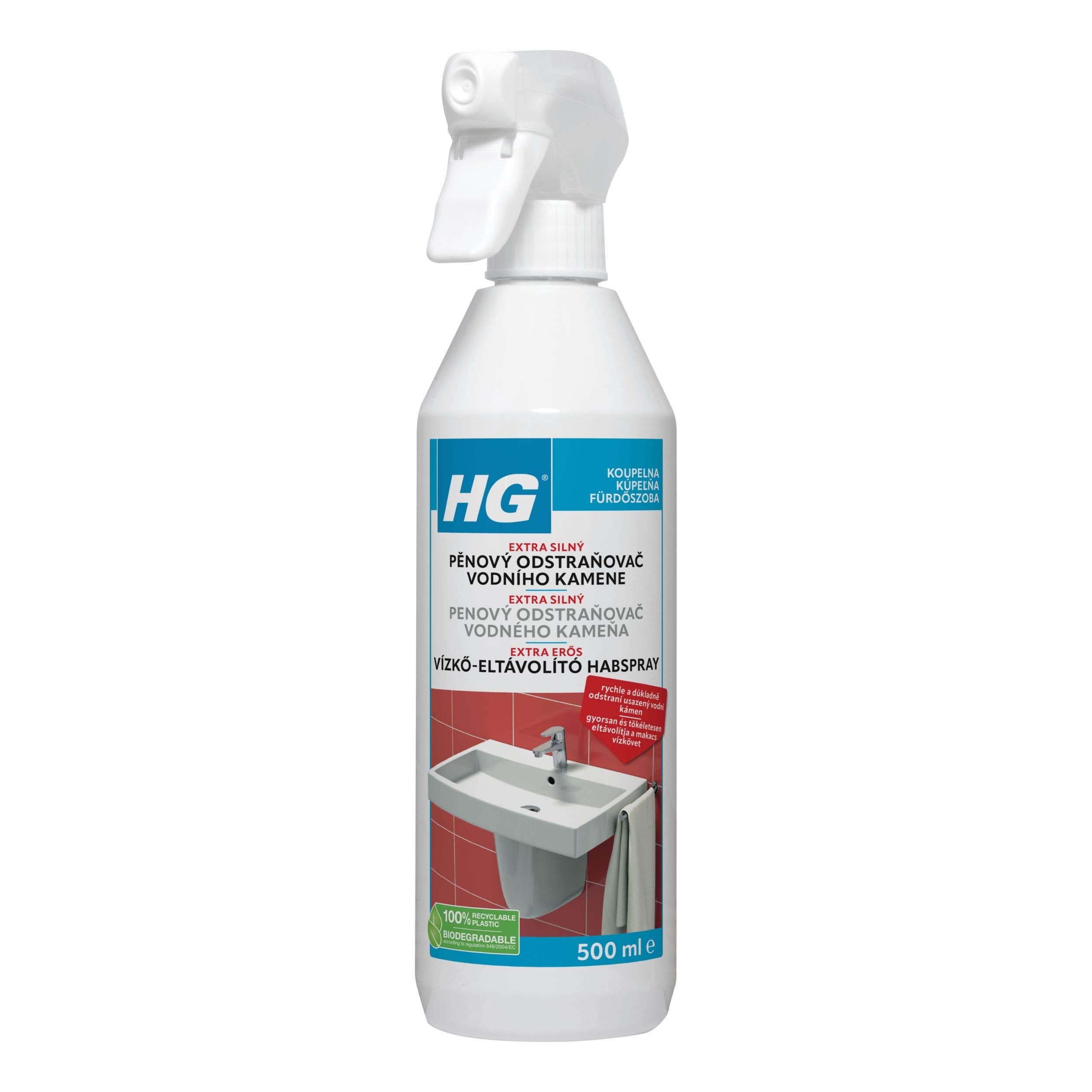 HG EXTRA SILNÝ ČISTIČ VODNÍHO KAMEN500ML