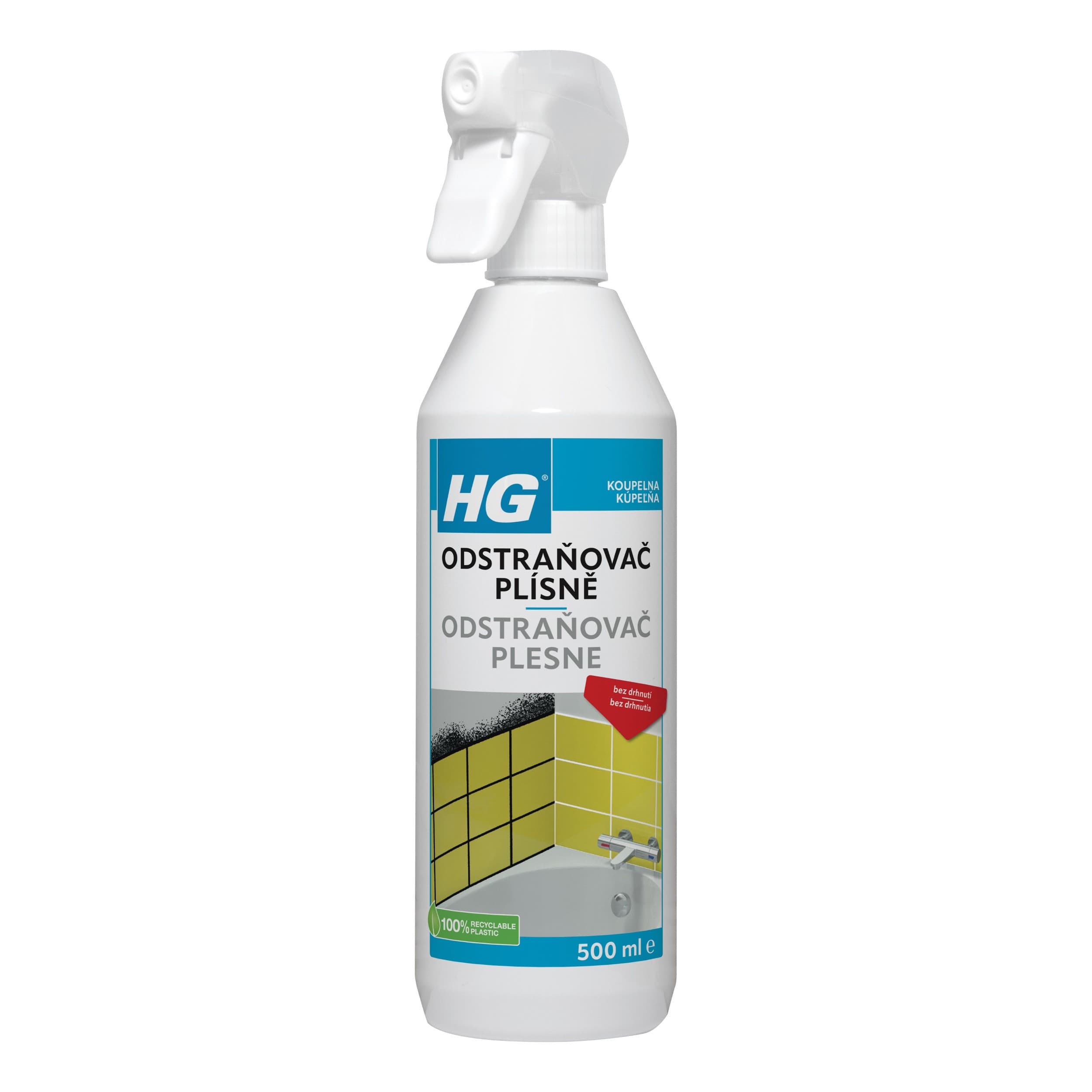 HG Koupelnový sprej proti plísni 500 ml