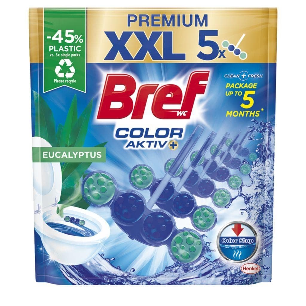 Bref Color Aktiv Eucalyptus 5x50g