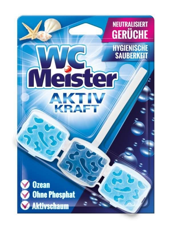WC Meister Toilet Rim Block Ocean 45g