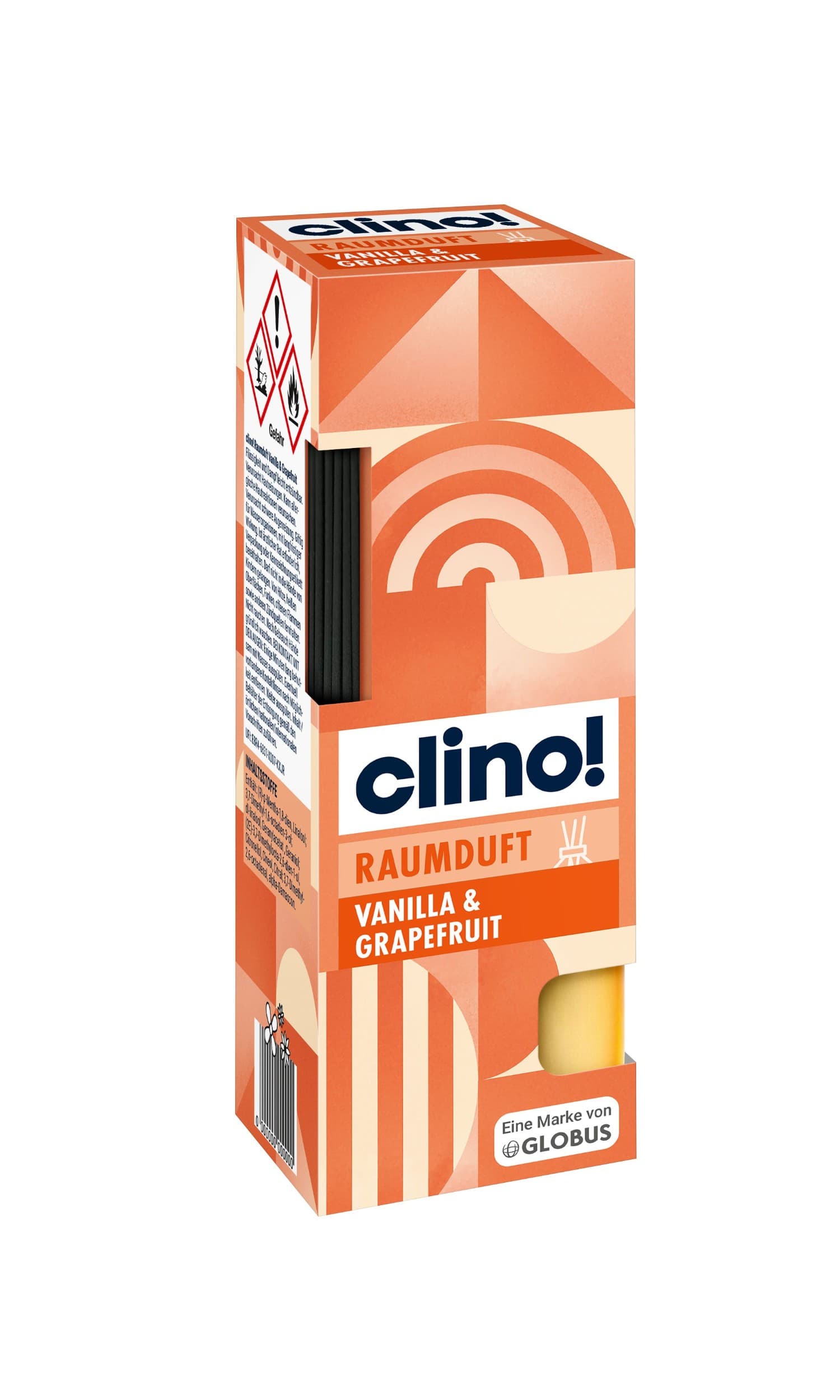 Clino! Osvěžovač vzduchu vanilka a grep 100 ml