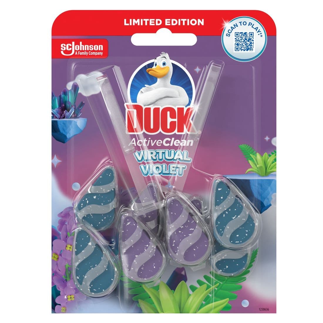 Duck Active Clean Virtual Violet duopack 2x38,6g