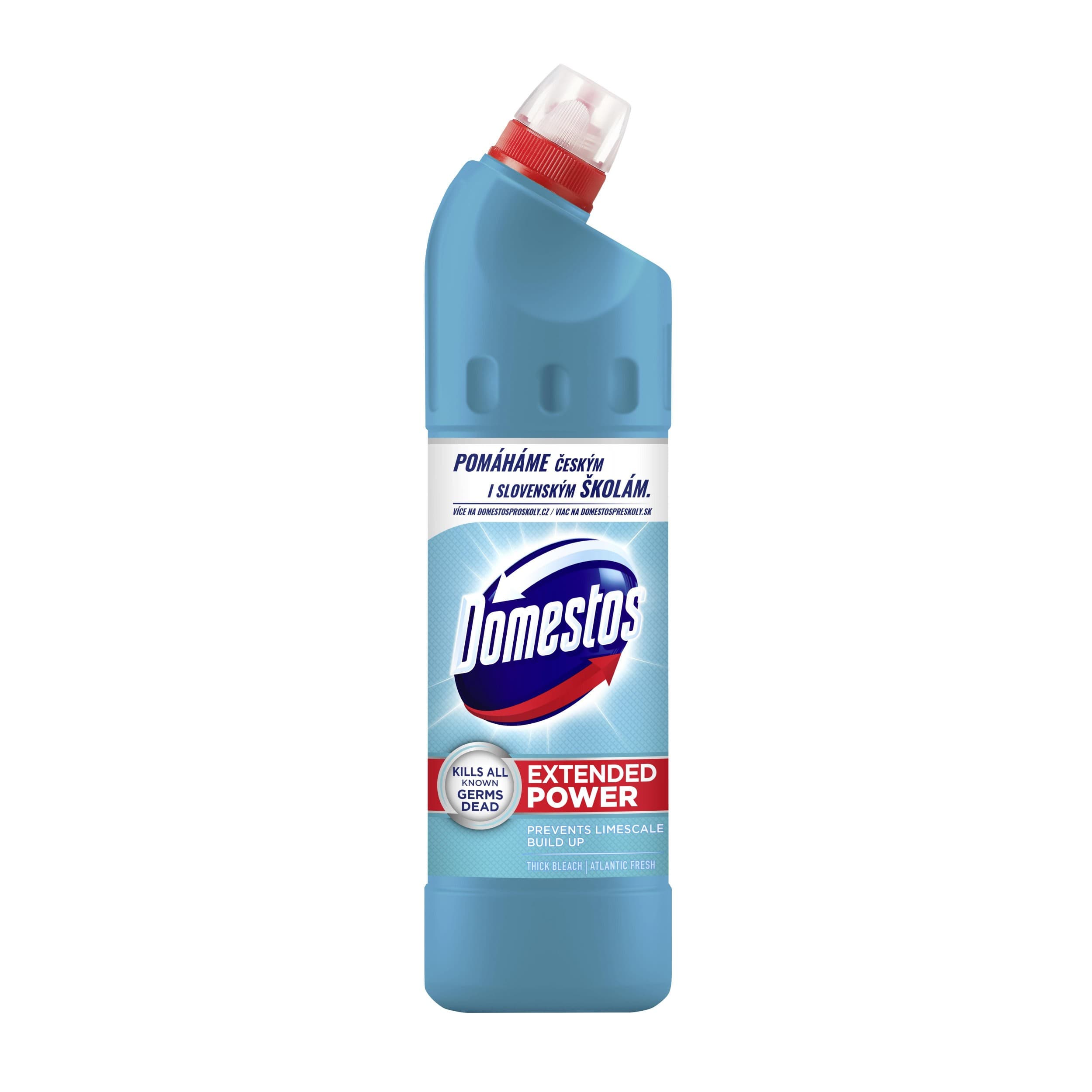 Domestos Atlantic tekutý dezinfekční a čistící přípravek na toalety 750 ml