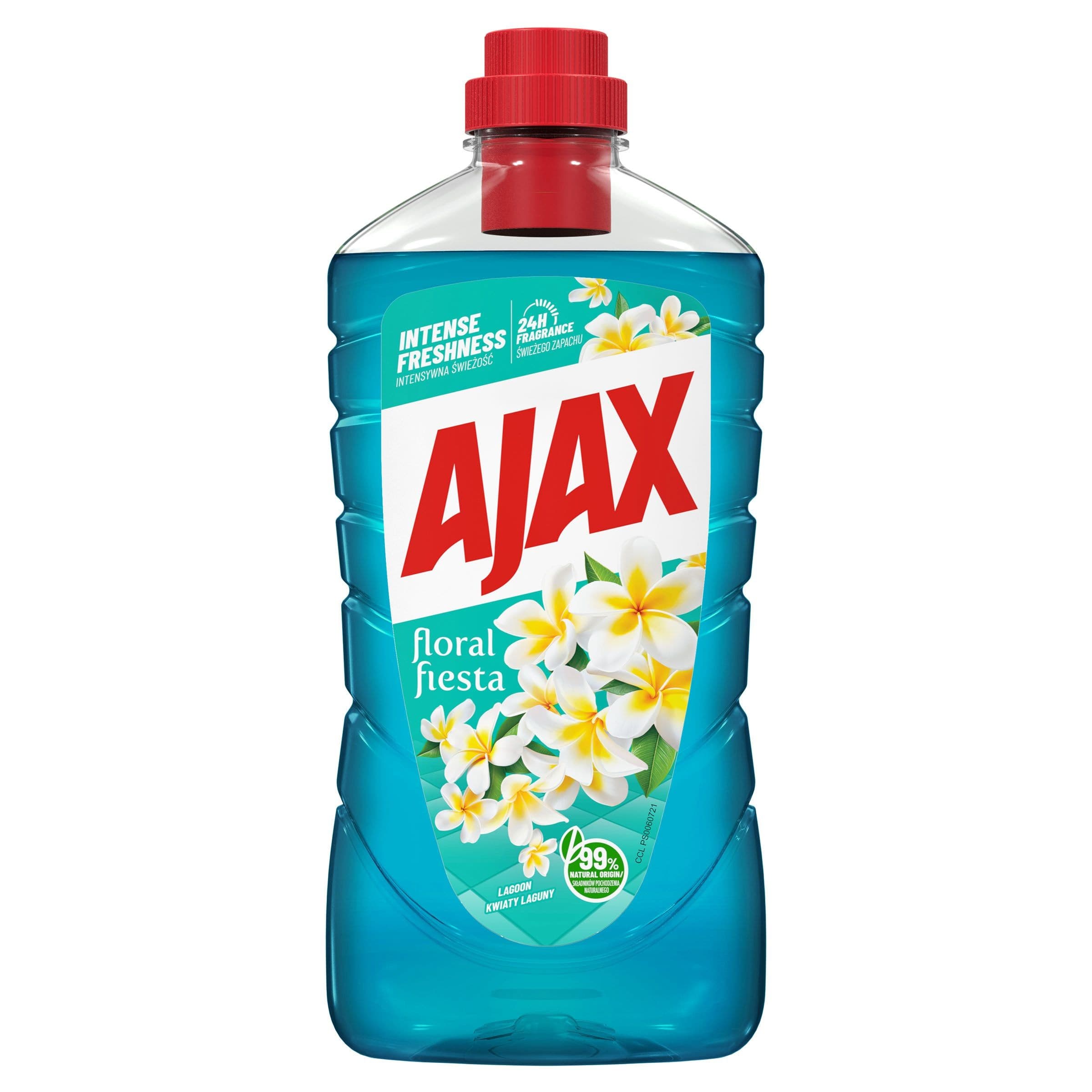 Ajax Univerzální čistící prostředek Floral Fiesta Lagoon Flowers modrý 1 l