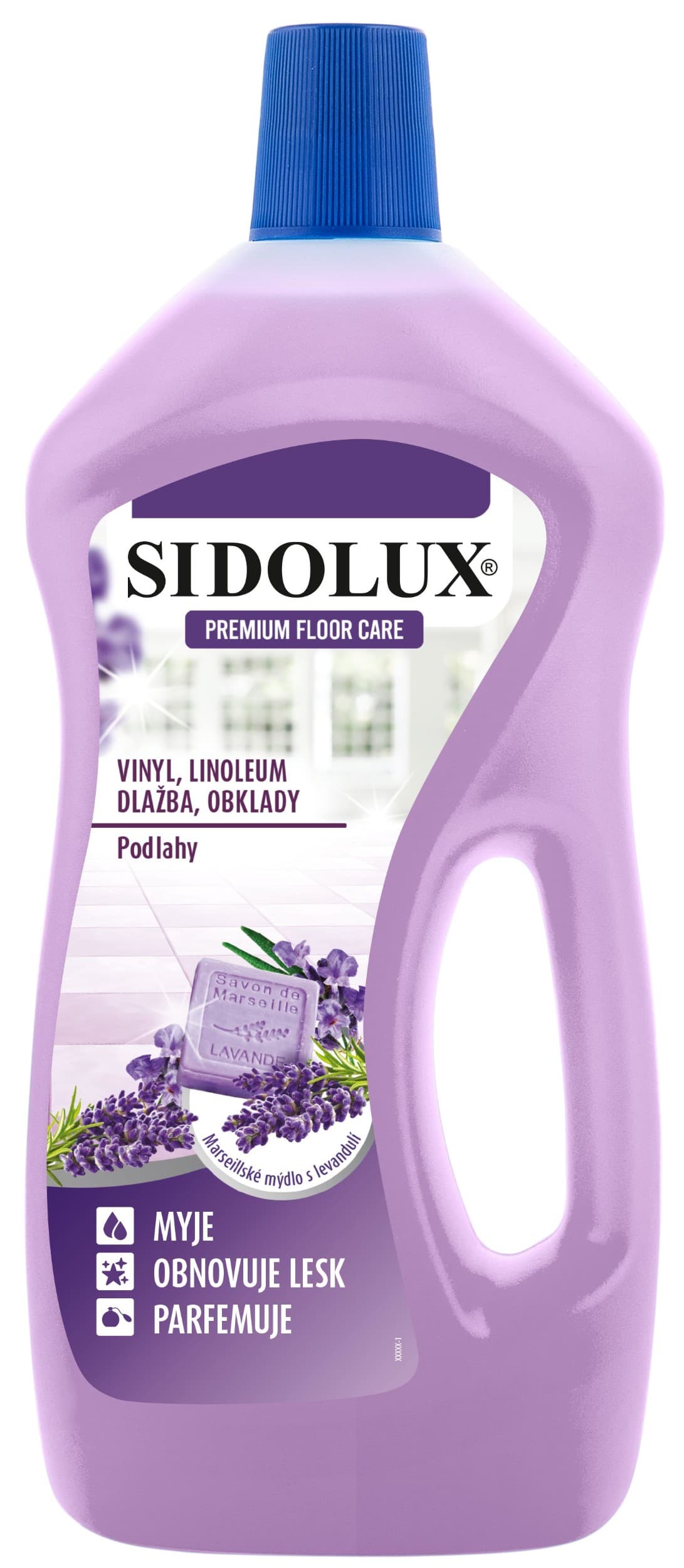 Sidolux premium floor care marseill with lavender 750 ml
