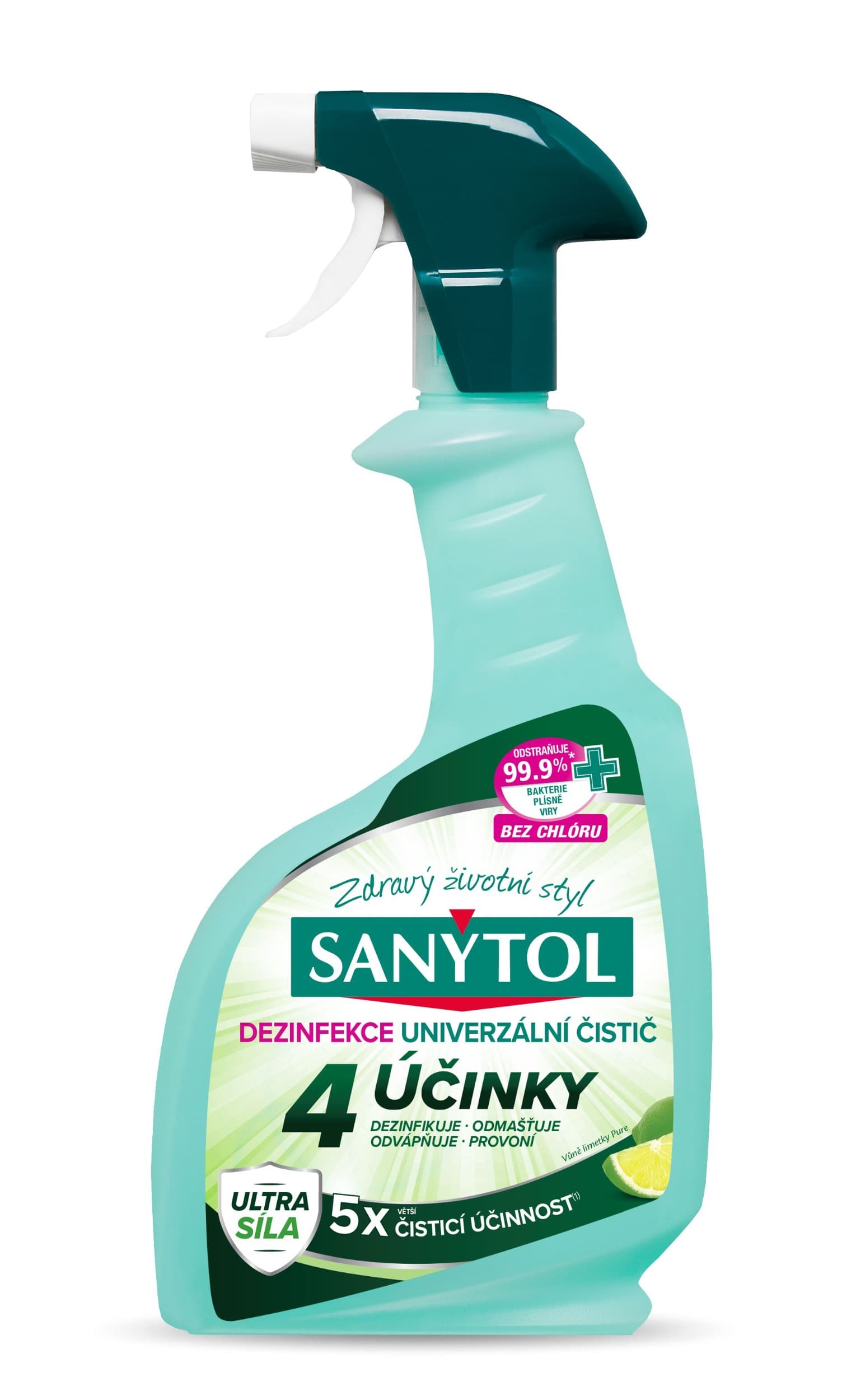 Sanytol dezinfekční čistič 4 účinky sprej 500ml