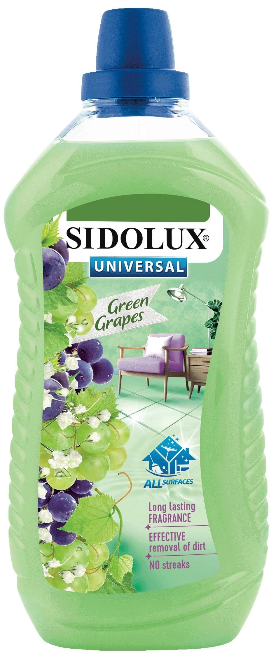 Sidolux Universal cleaner green grapes 1 l