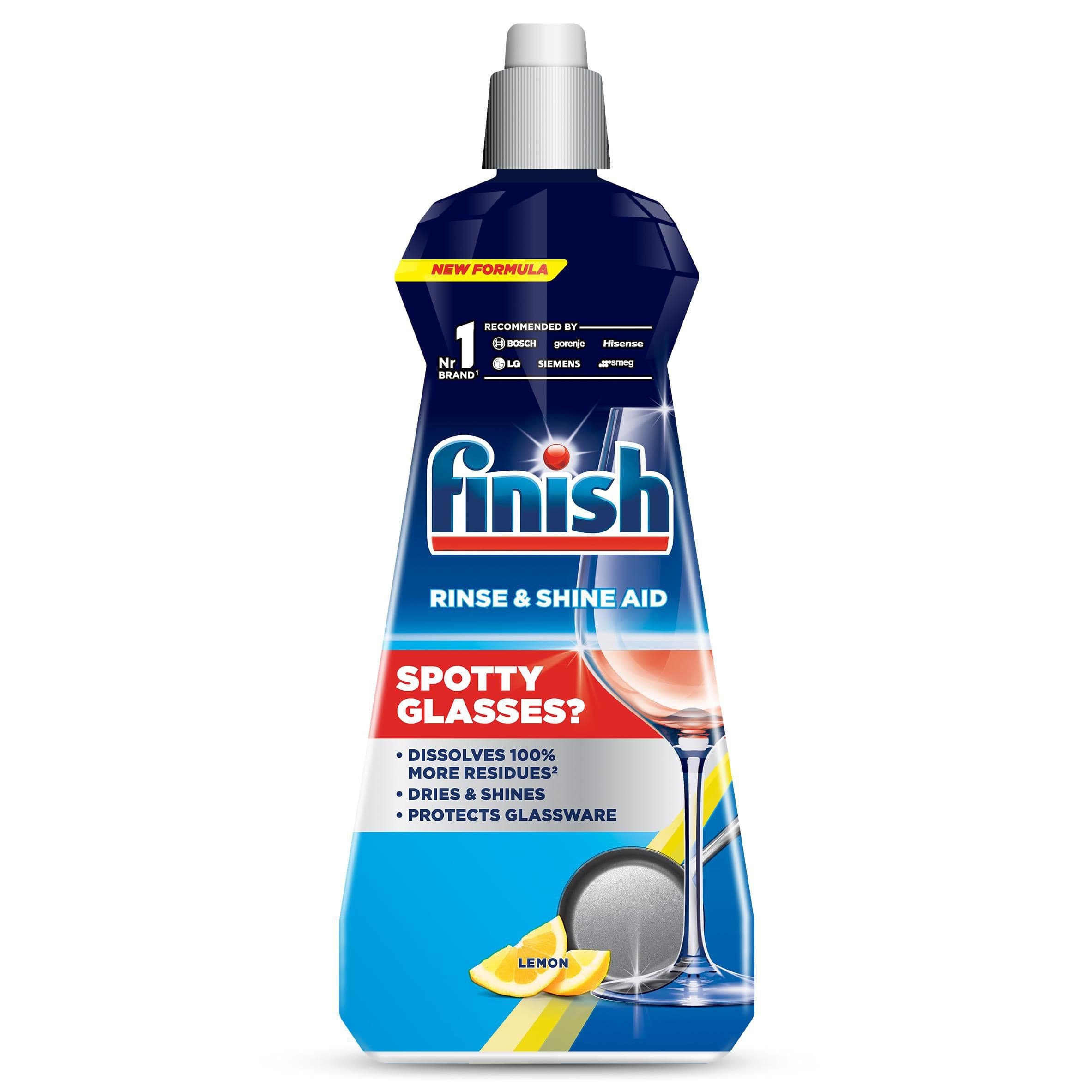 Finish Leštidlo shine & protect lemon sparkle 400 ml