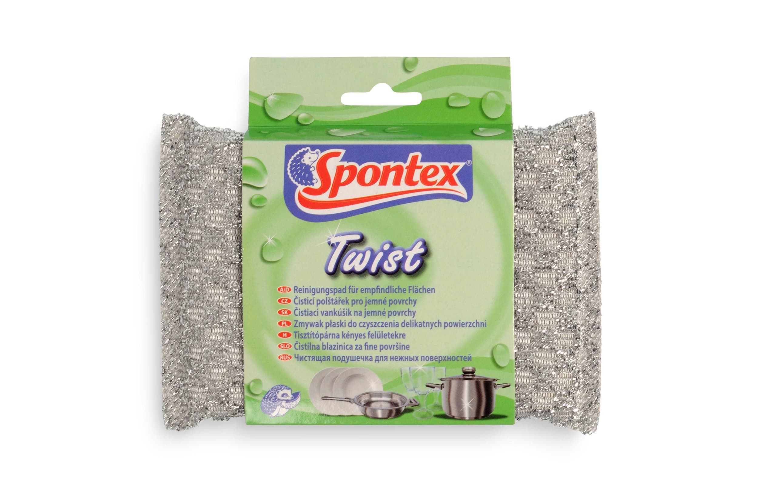 Čistící polštářek Spontex Twist 1 ks