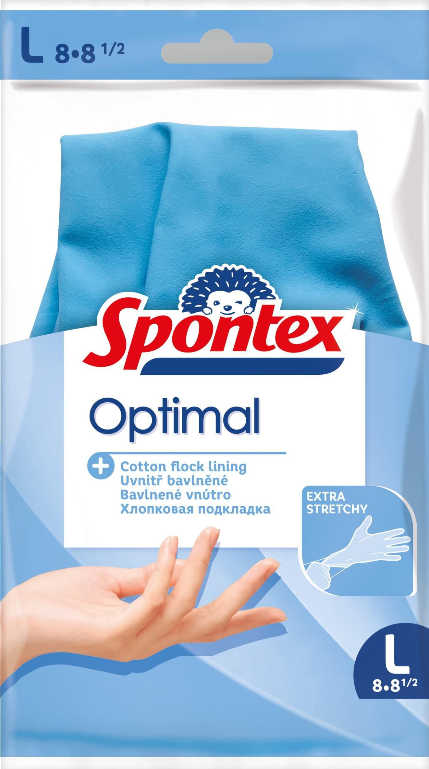 Spontex Rukavice Optimal vel. L 1 pár