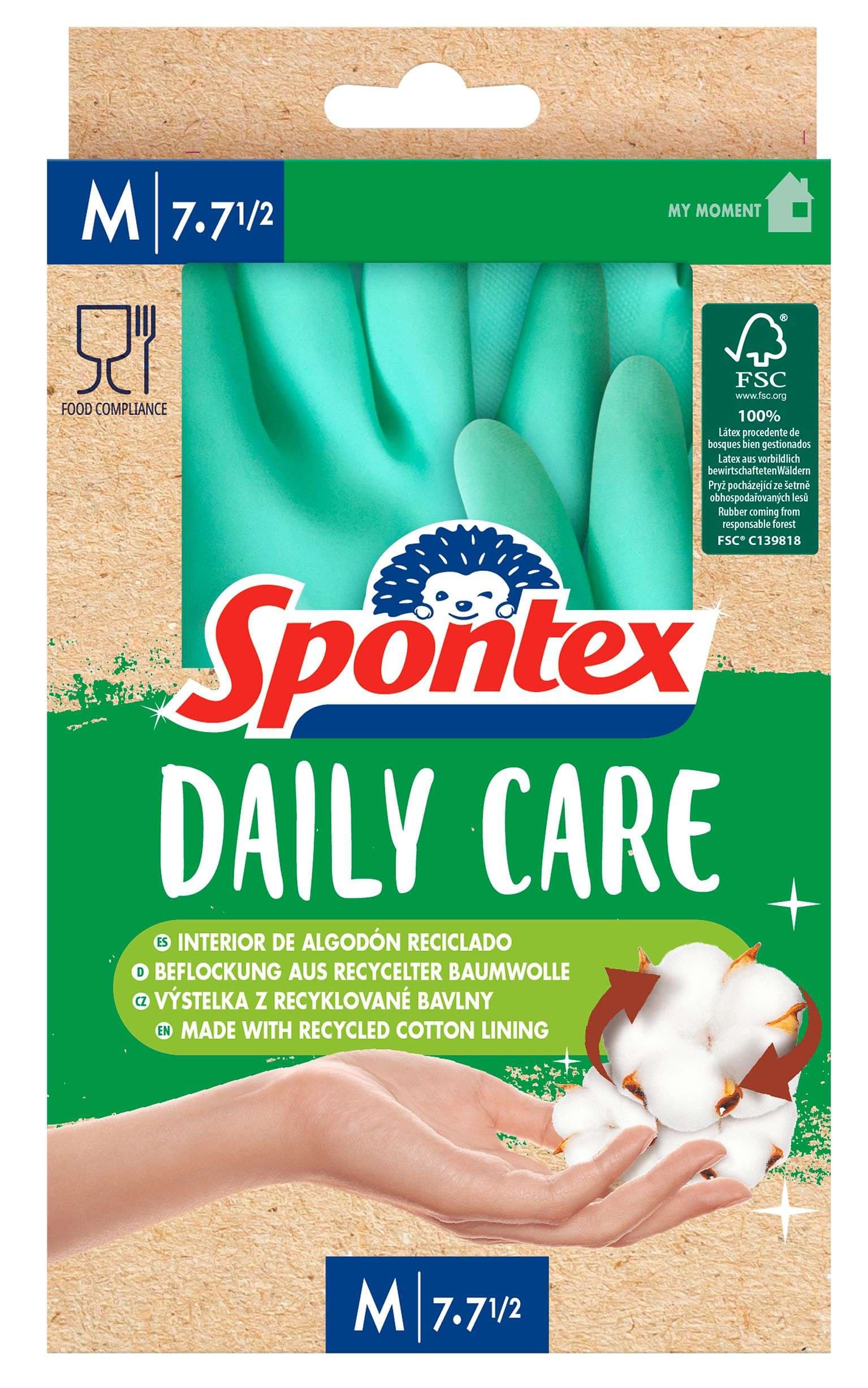 Spontex Daily care rukavice vel. M