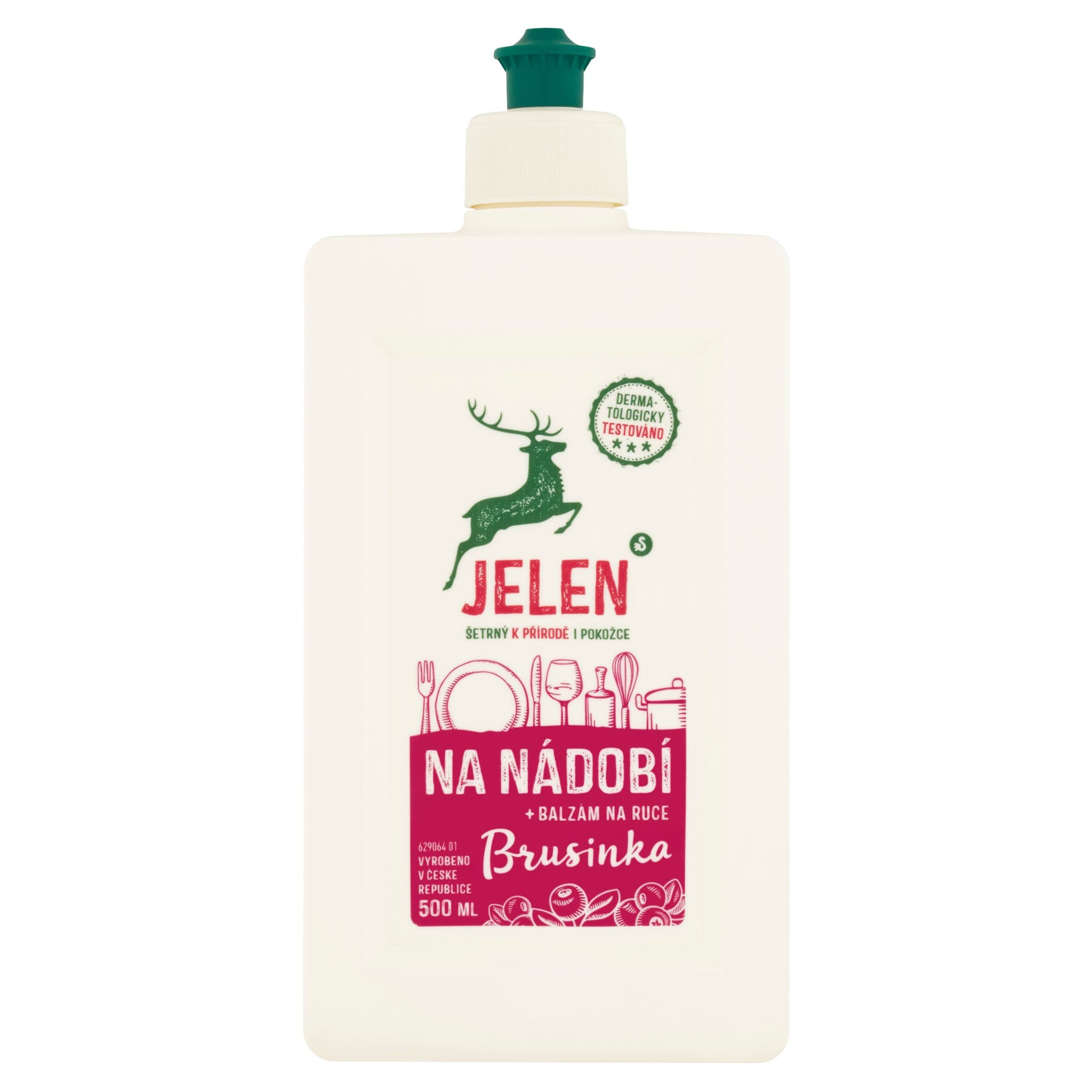 Jelen Na nádobí brusinka 500 ml