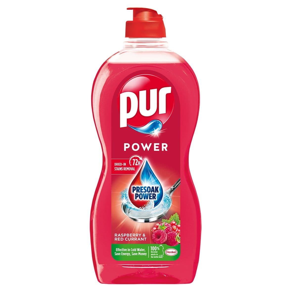PUR POWER RASPBERRY 450ML