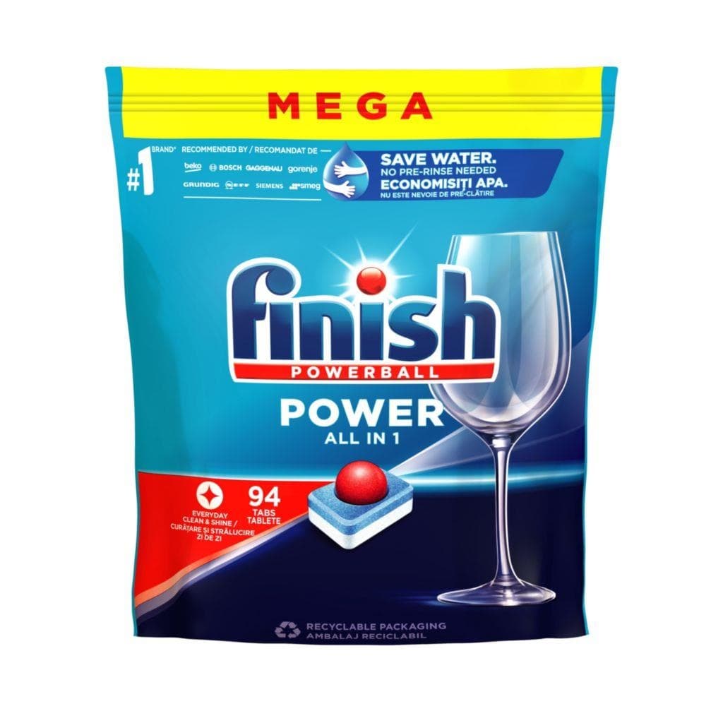 Finish Powerball All in 1 Max Tablety do myčky 1504 g 94ks