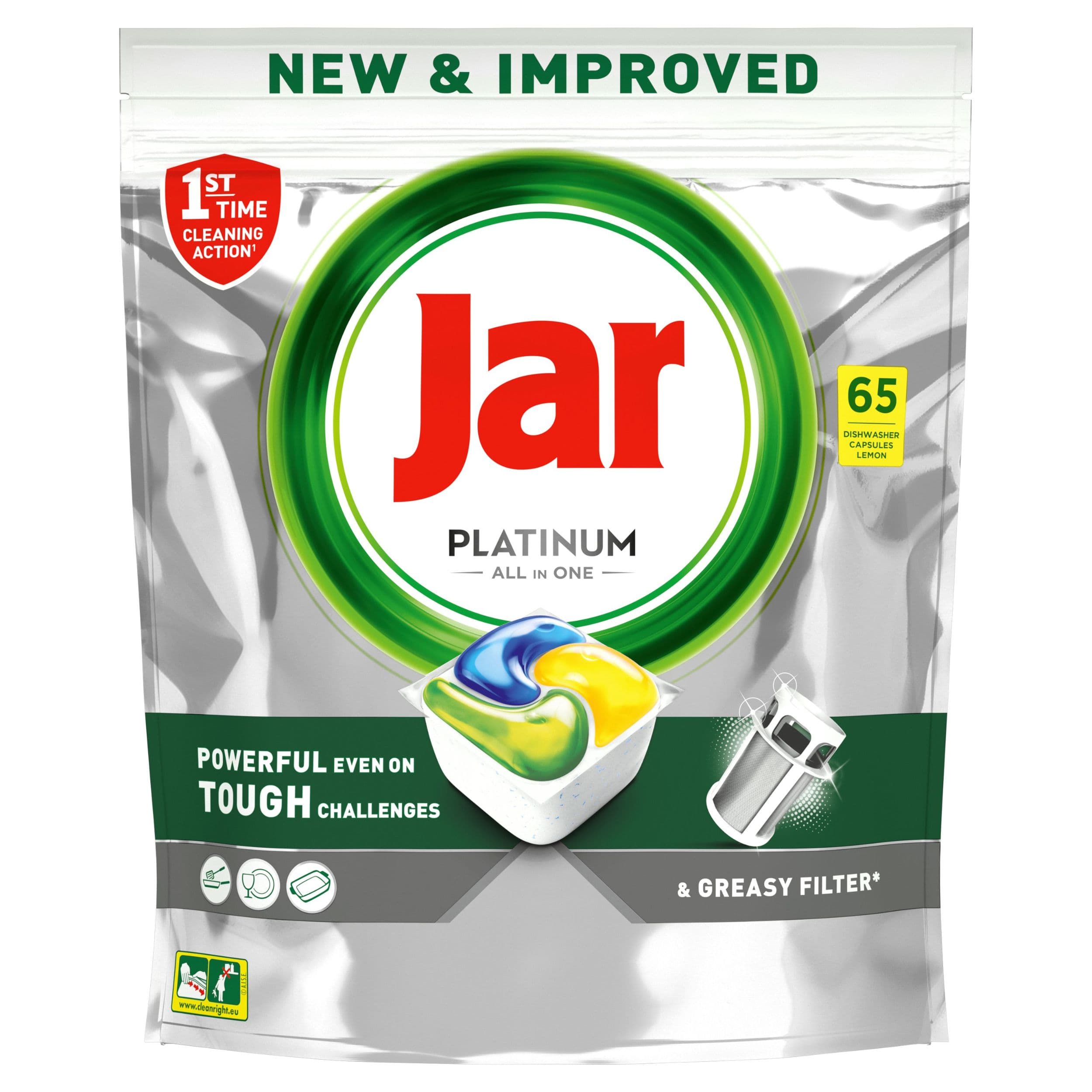 Jar Tablety Platinum Yellow 65 ks