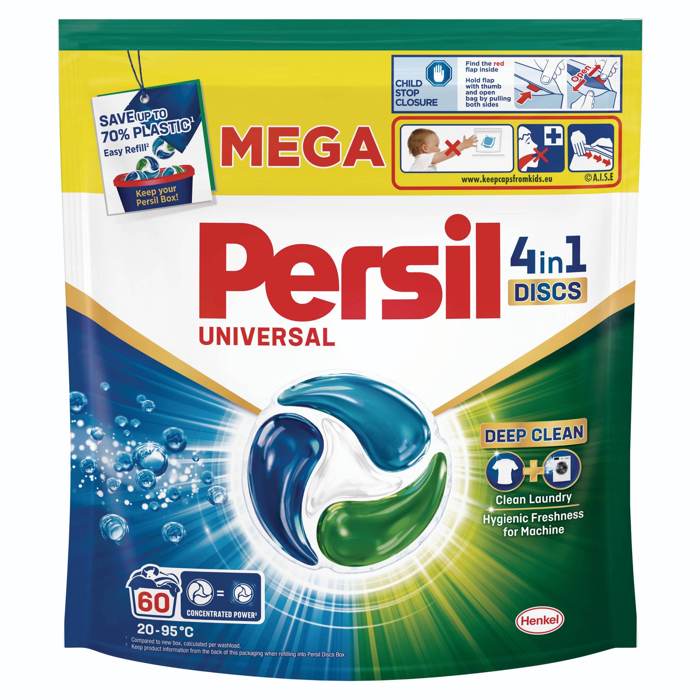 Persil prací kapsle Discs 4v1 Universal 68 praní