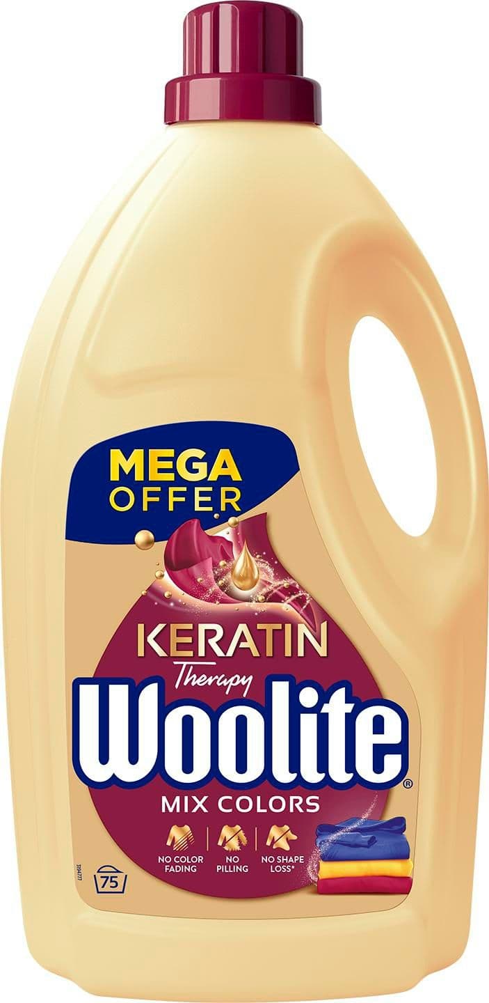 Woolite Mix Colors Tekutý prací přípravek 4,5l 75 praní
