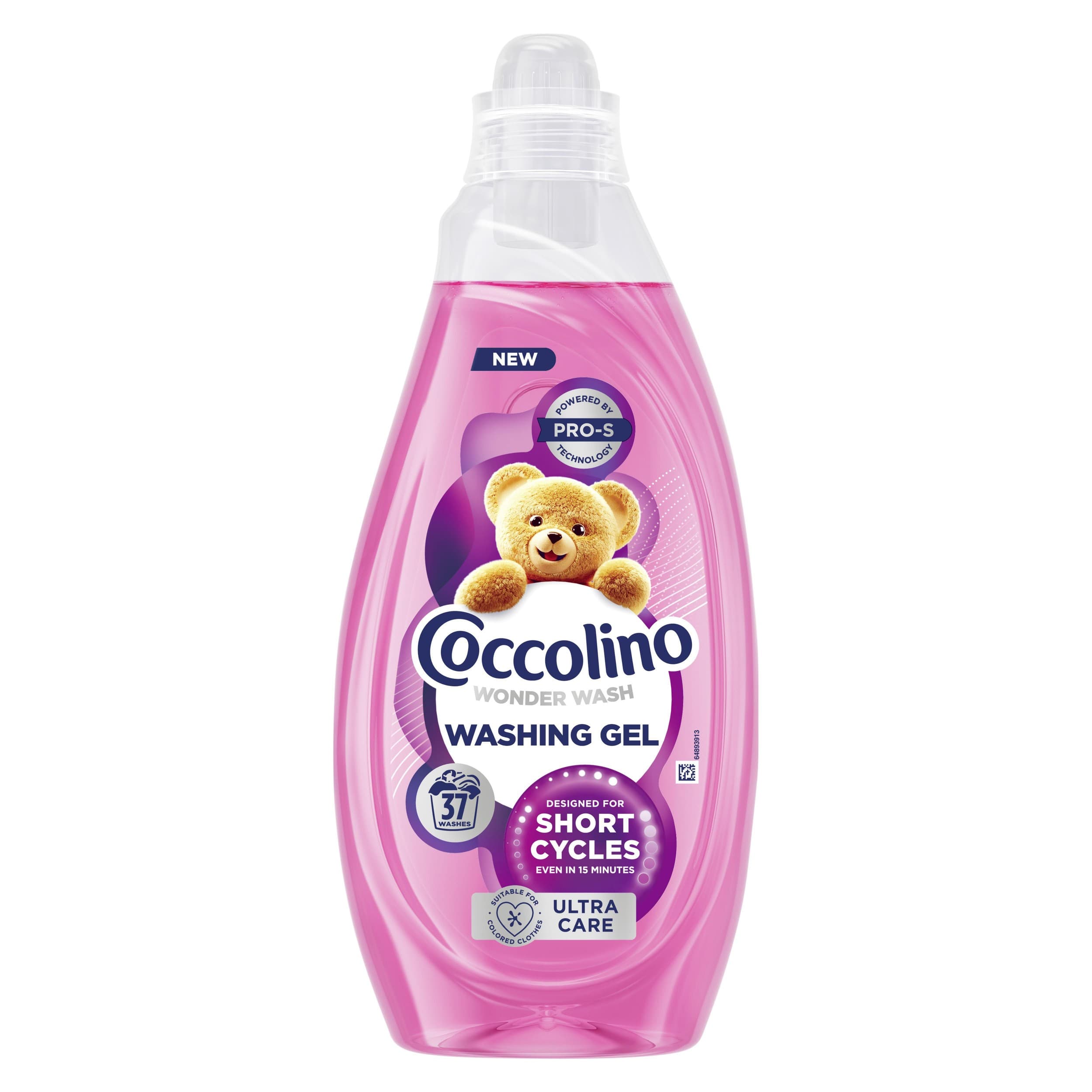 Coccolino prací gel krátký program Ultra Care 37 dávek