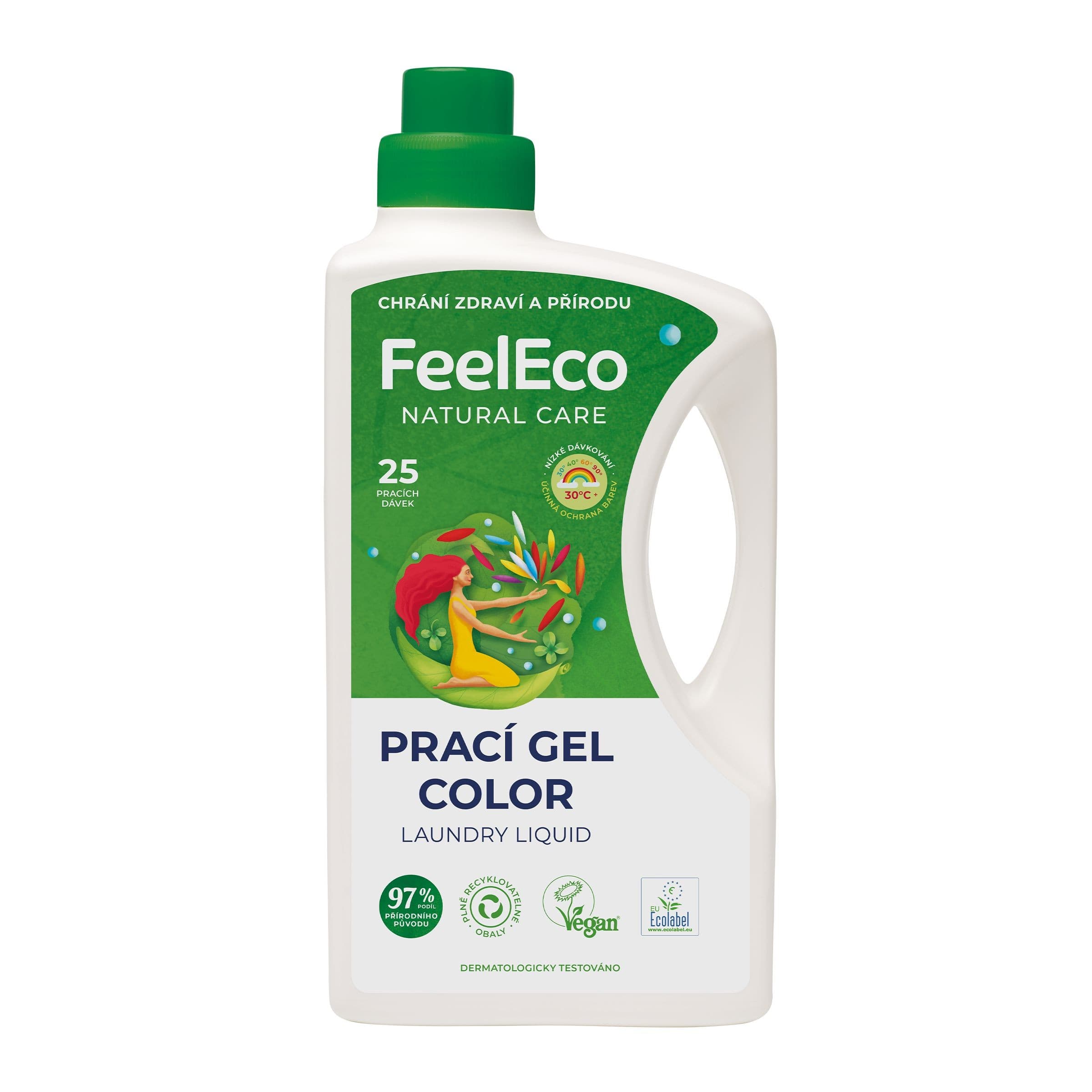 FeelEco Prací gel Color 1,5 l 25 praní