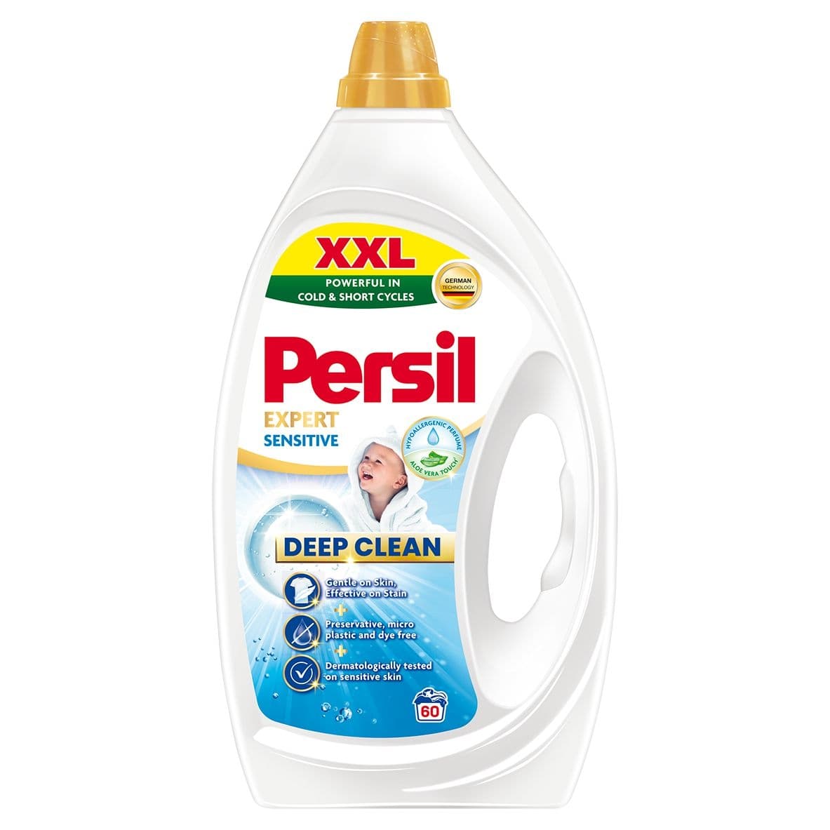 PERSIL GEL EXPERT SENSITIVE 2,7L 60PD