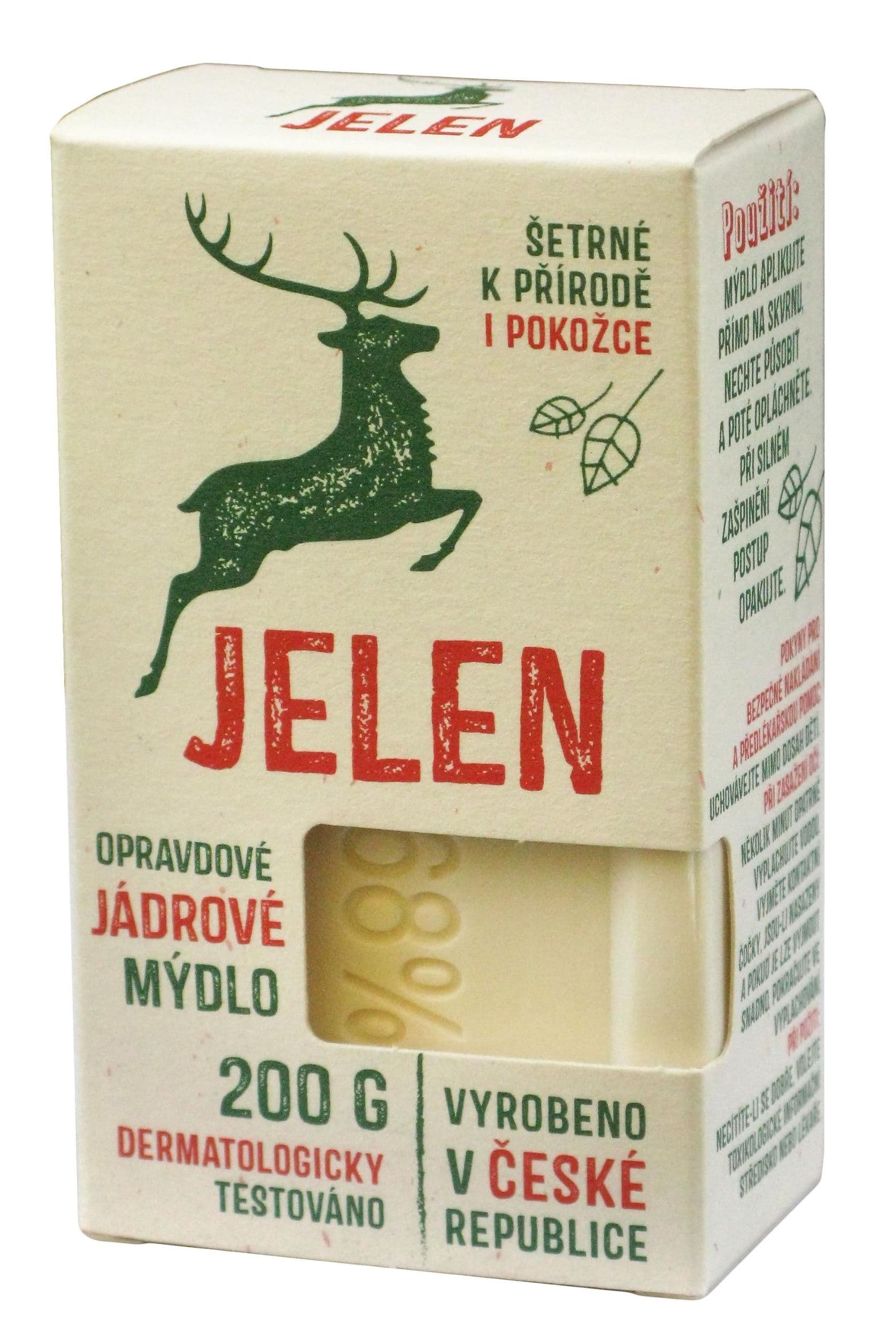 Jelen Opravdové jádrové mýdlo 200 g