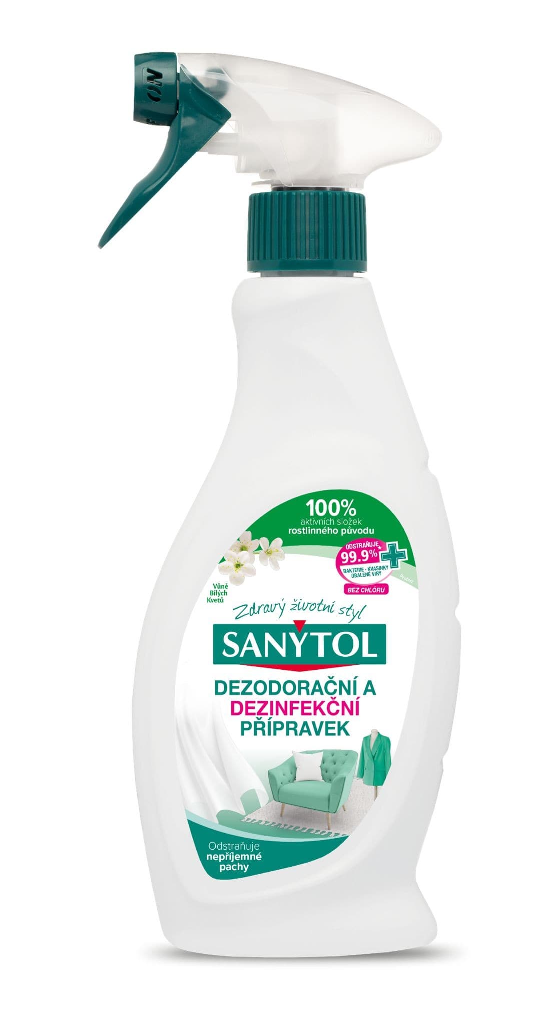 Sanytol Dezodorační a dezinfekční přípravek 500 ml