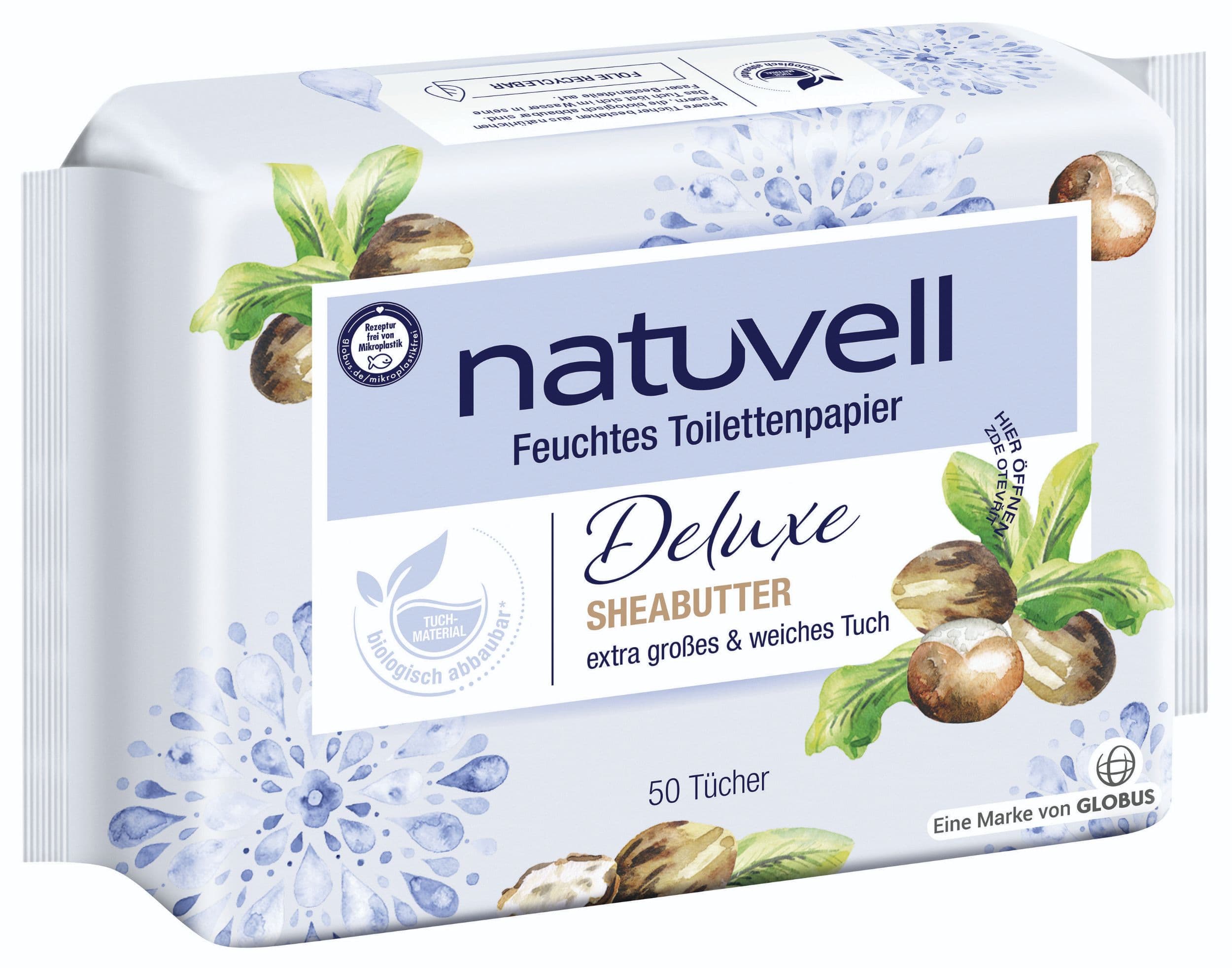 Natuvell vlhčený toaletní papír ultra sensitiv 50 ks