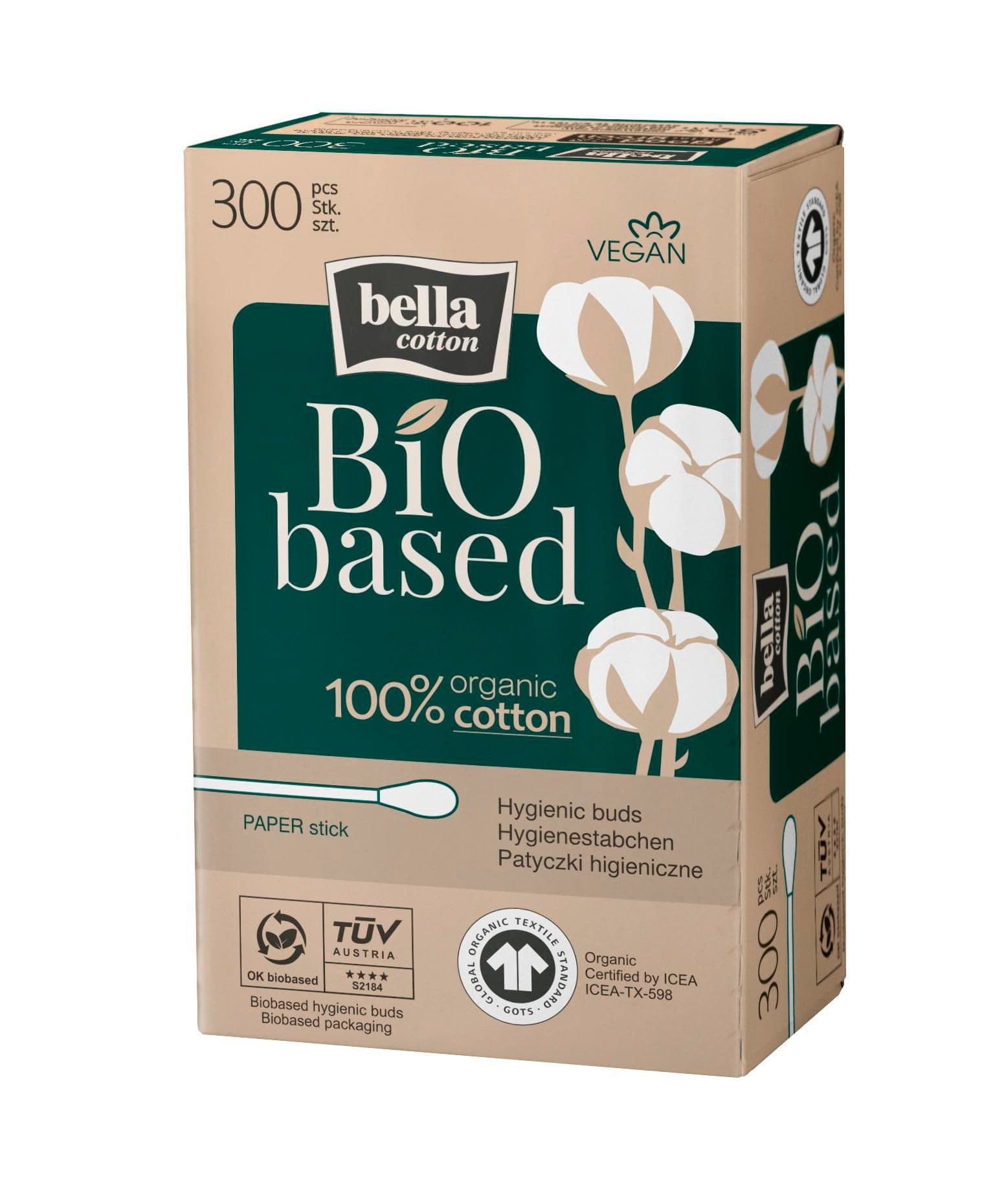 Bella Cotton Hygienické tyčinky papírové 300ks