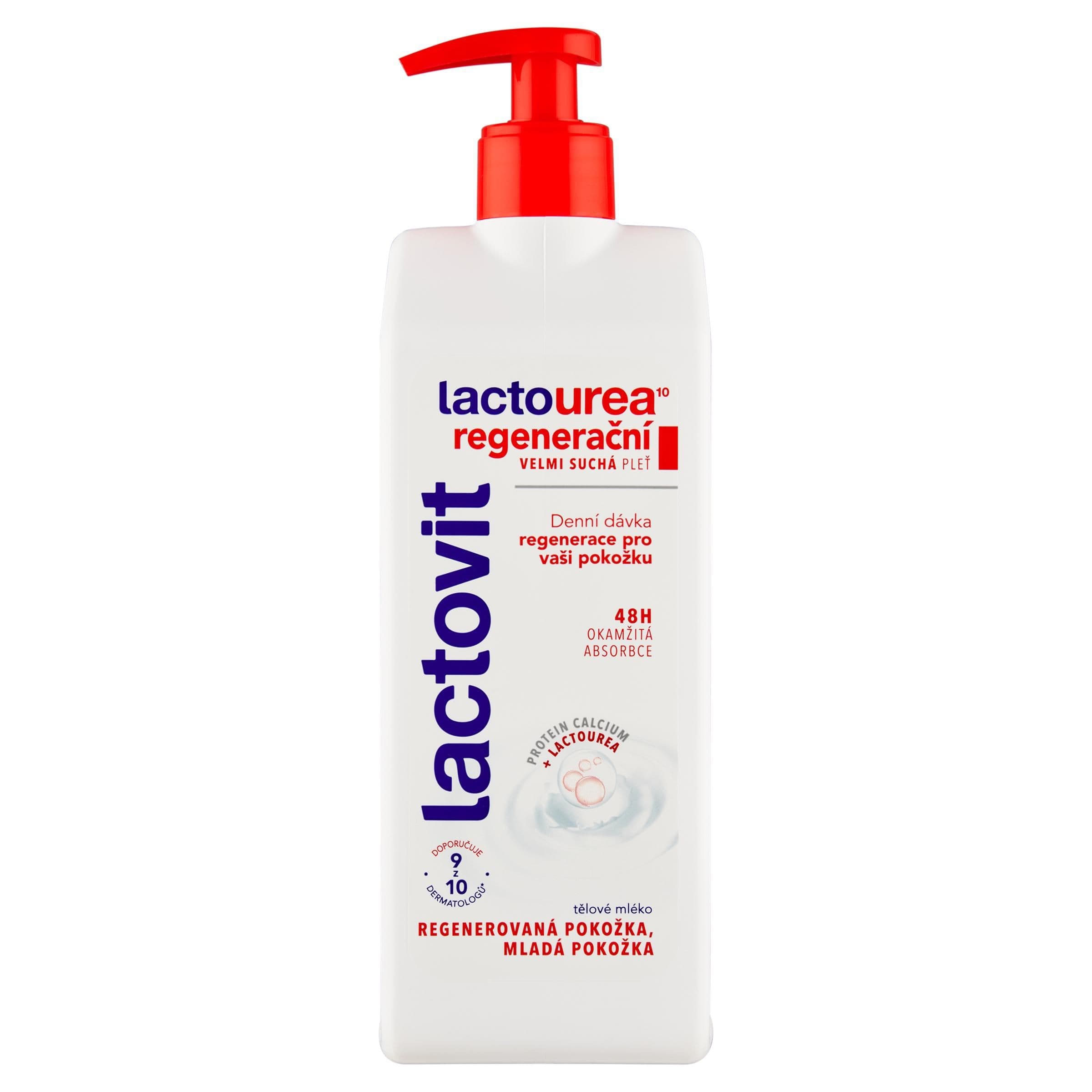 Lactovit Lactourea¹⁰ Regenerační tělové mléko 400 ml