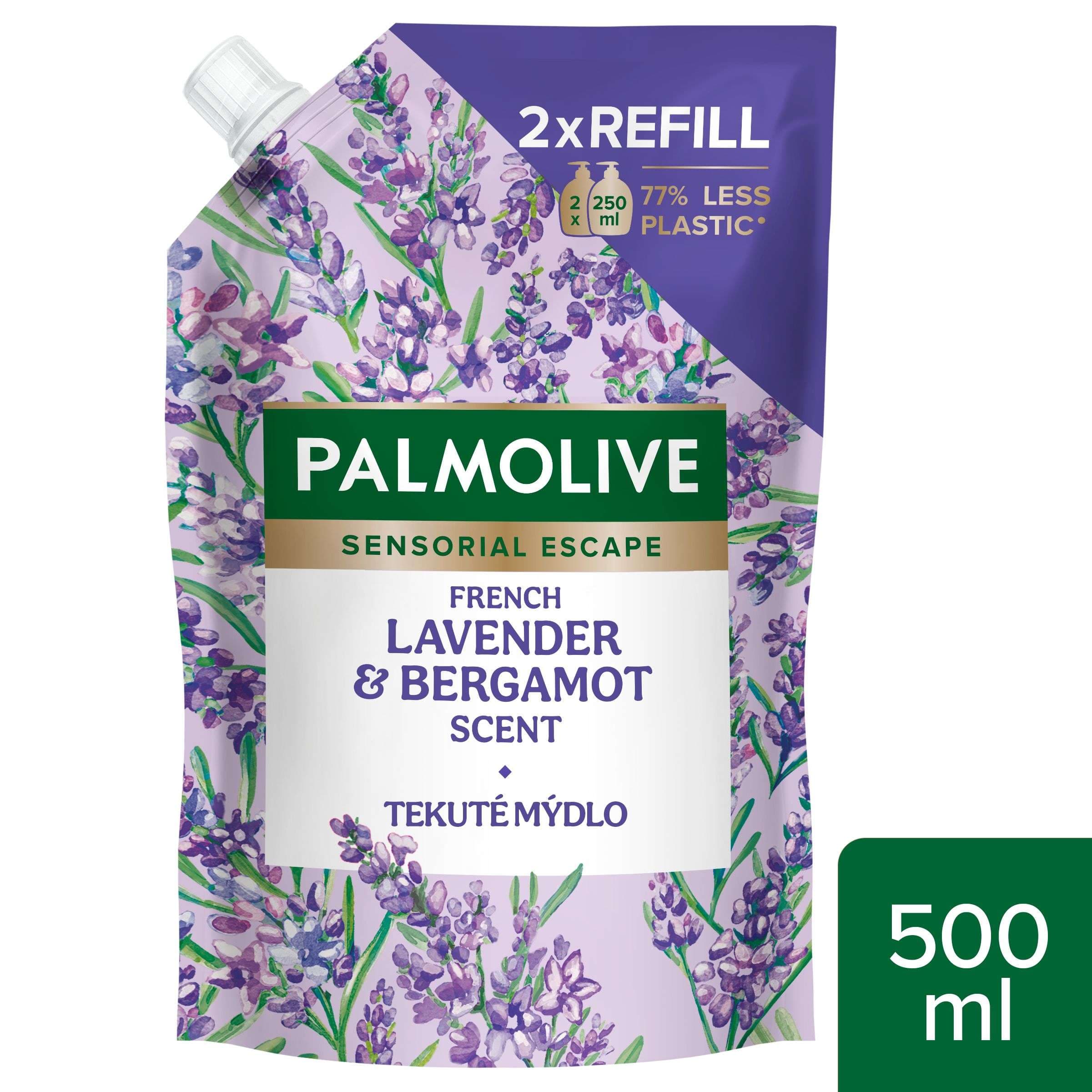 Palmolive Sensorial Escape French Lavender & Bergamot tekuté mýdlo na ruce 500ml