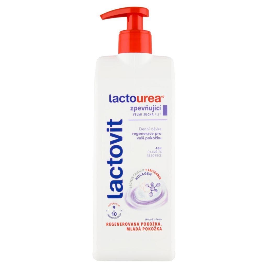 Lactovit Lactourea tělové mléko Zpevňující 400 ml