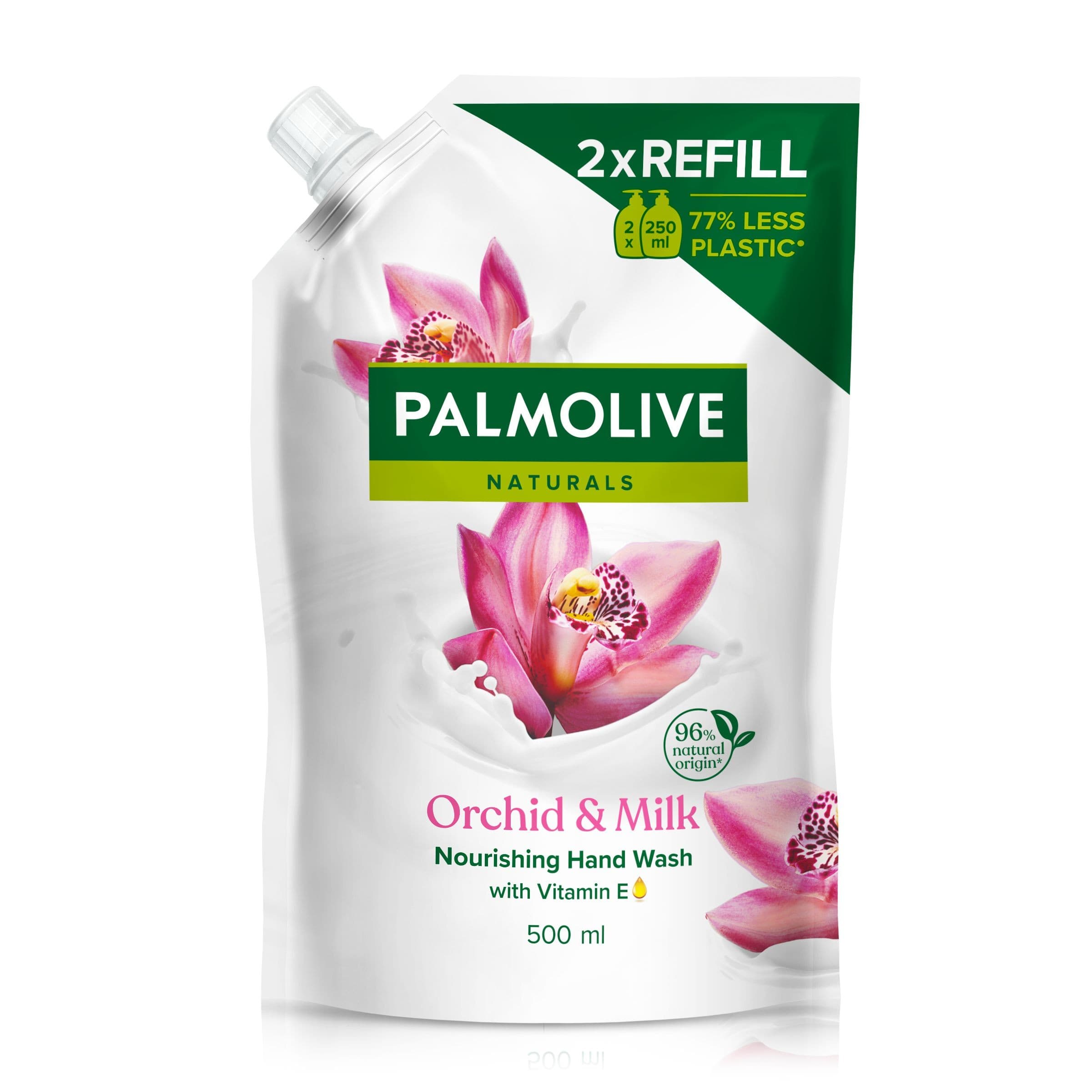 Tekuté mýdlo Palmolive Naturals Orchid náhradní náplň 500 ml