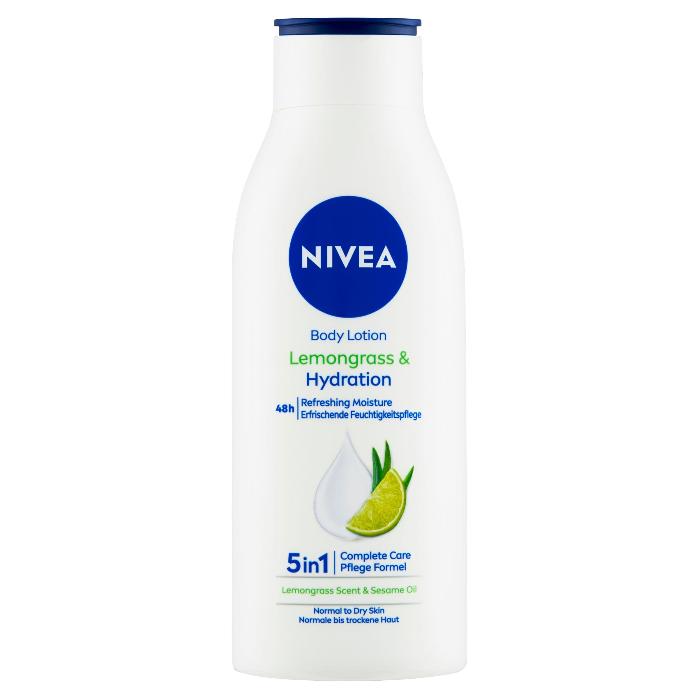 Nivea Tělové mléko Lemongrass 400ml