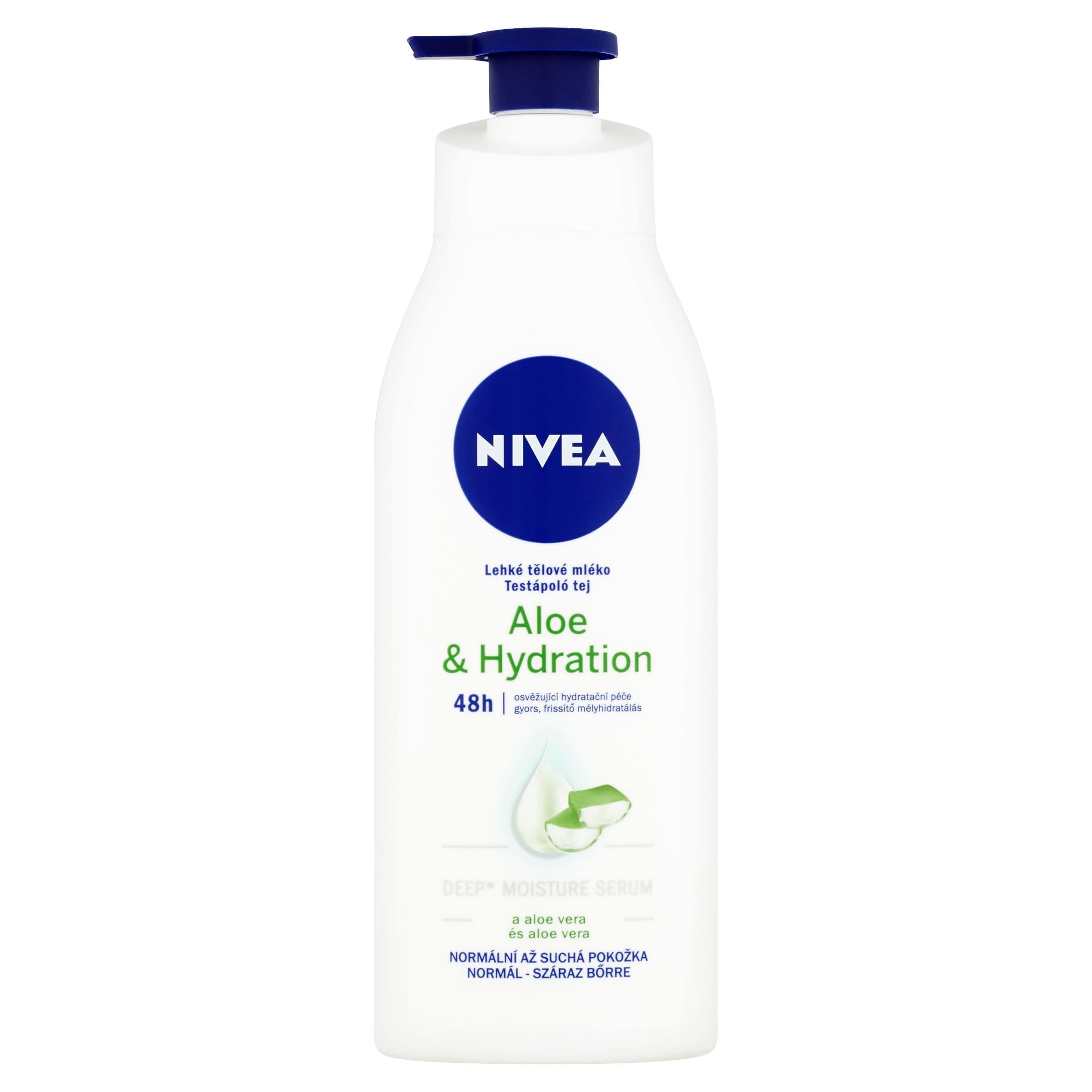 Nivea Aloe & Hydration lehké tělové mléko 400 ml