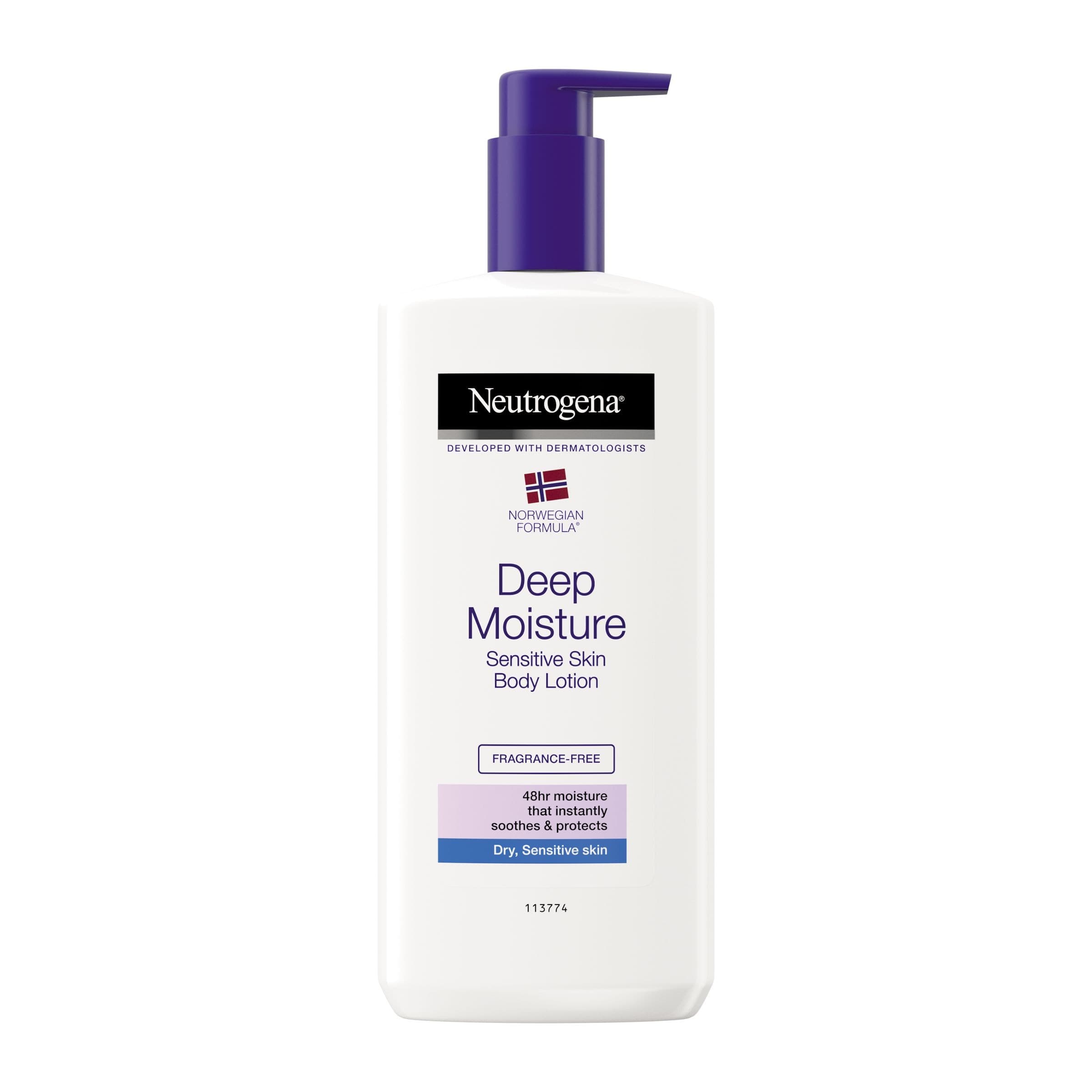 Neutrogena® Norská receptura Hloubkově hydratační tělové mléko bez parfemace 400 ml