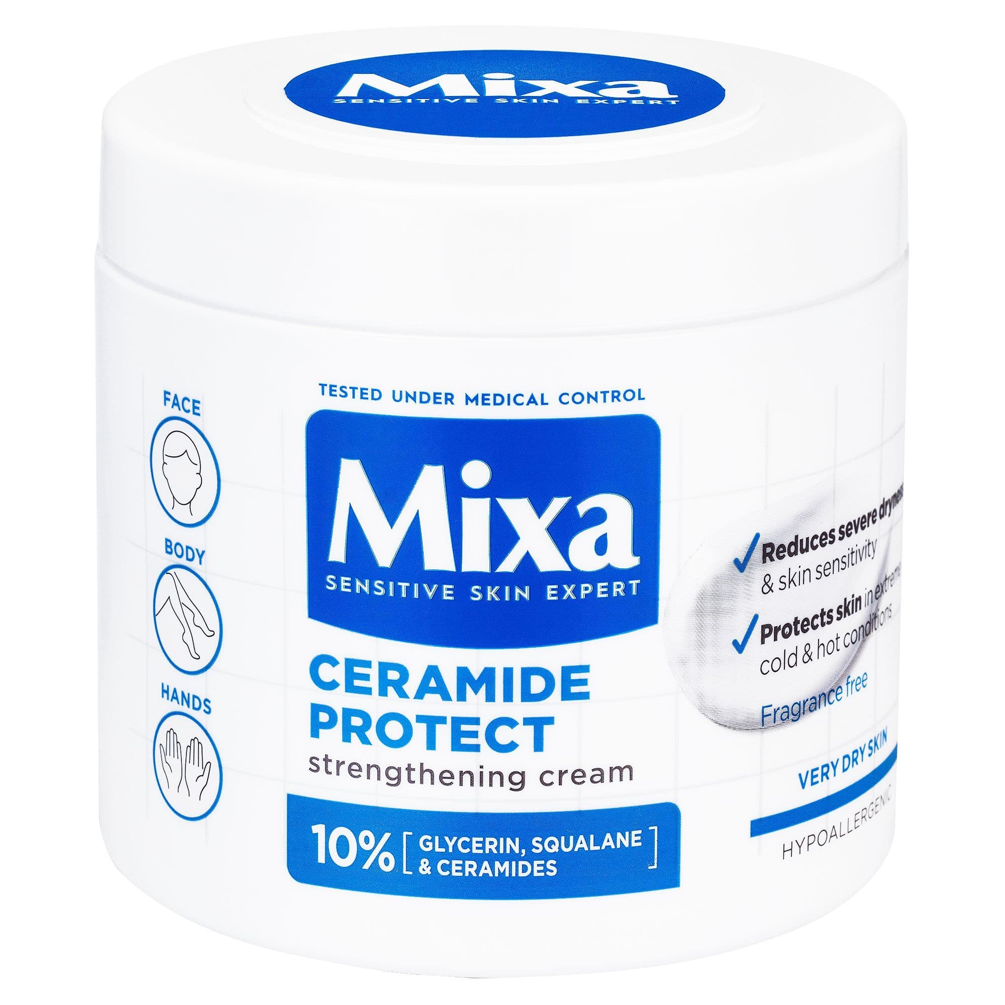 Mixa tělový krém Ceramide Protect 400 ml