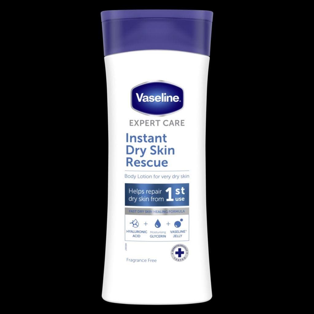 Vaseline tělové mléko Dry Skin Rescue 400 ml